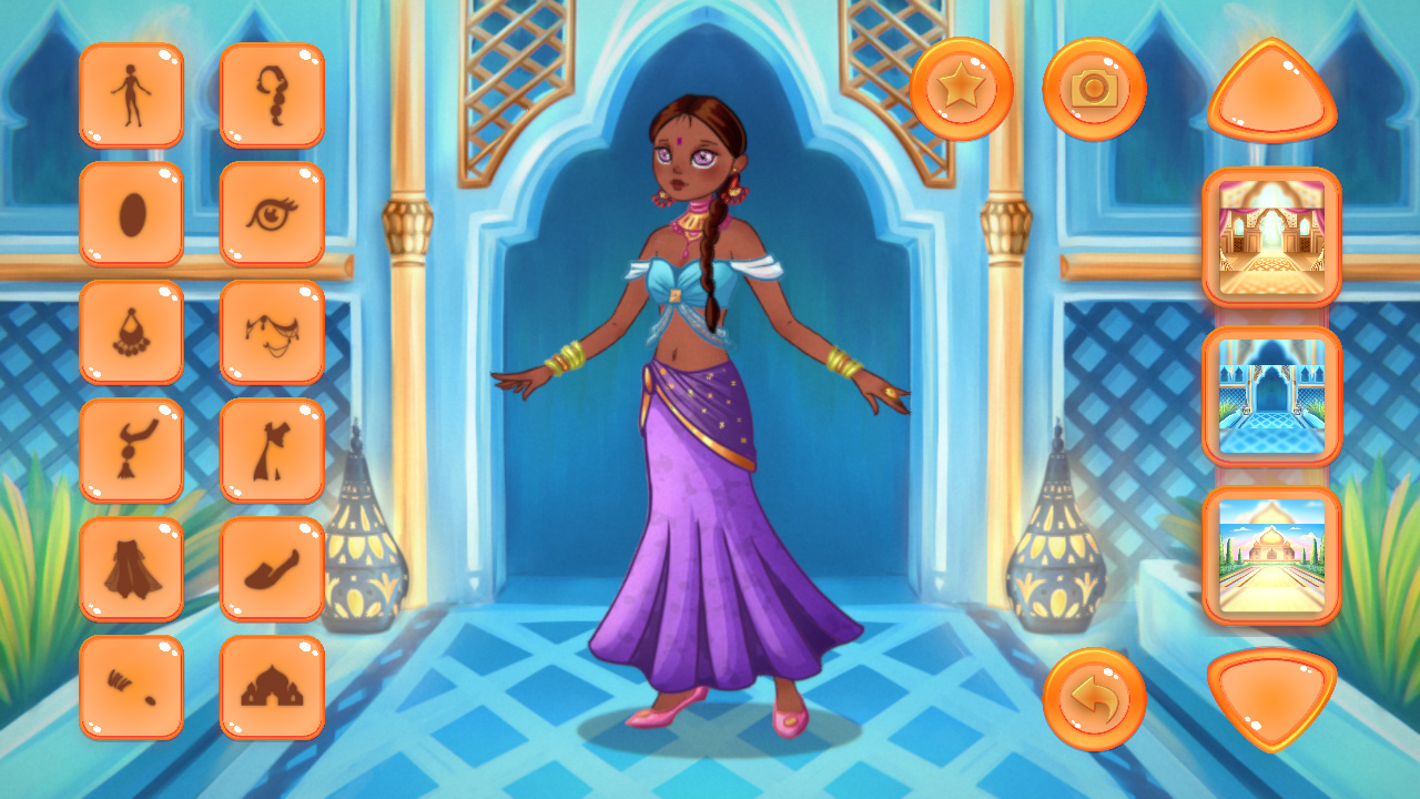 Indian Princess: Dress Up!