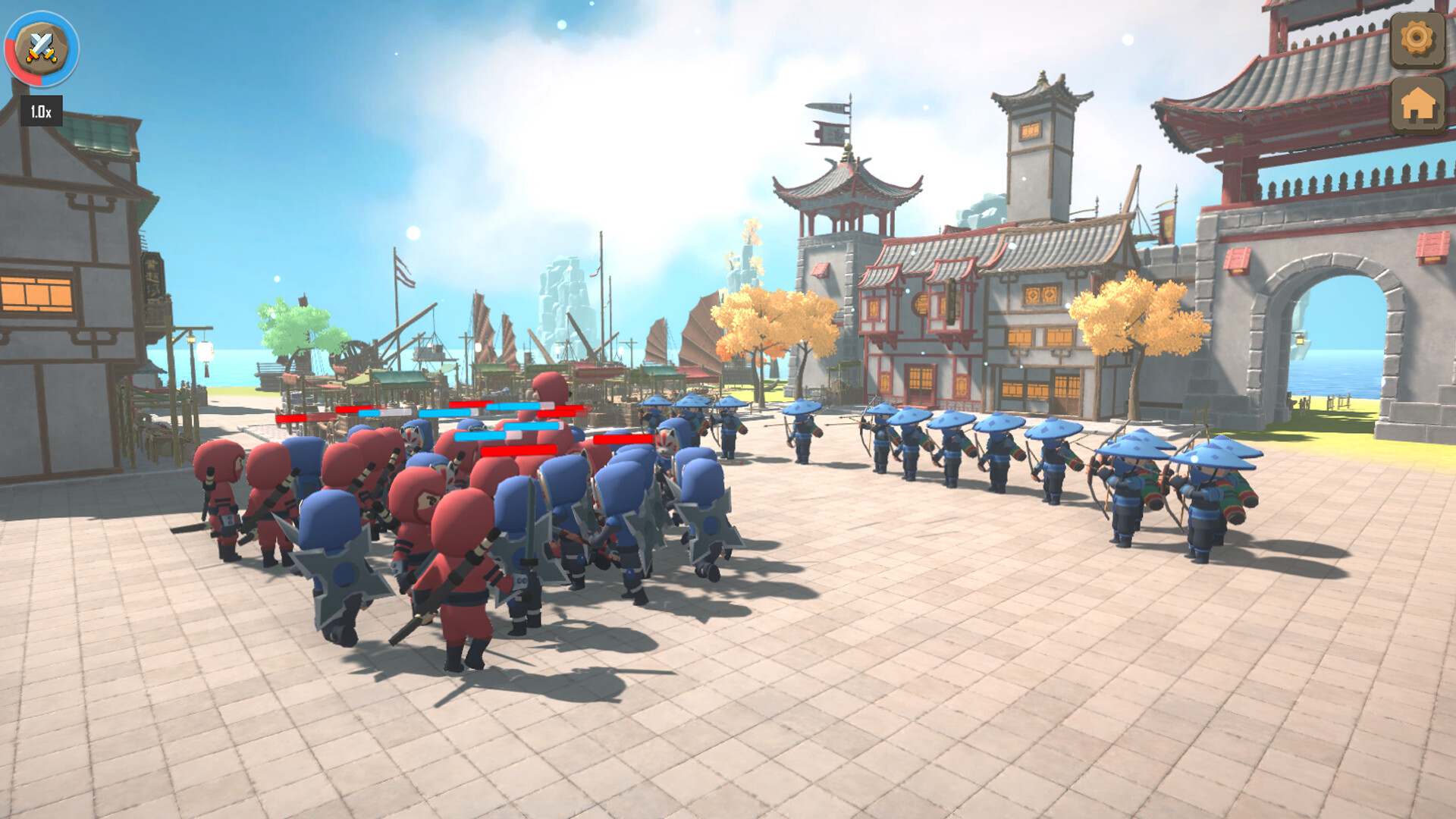 Ninja Wars: Battle Simulator