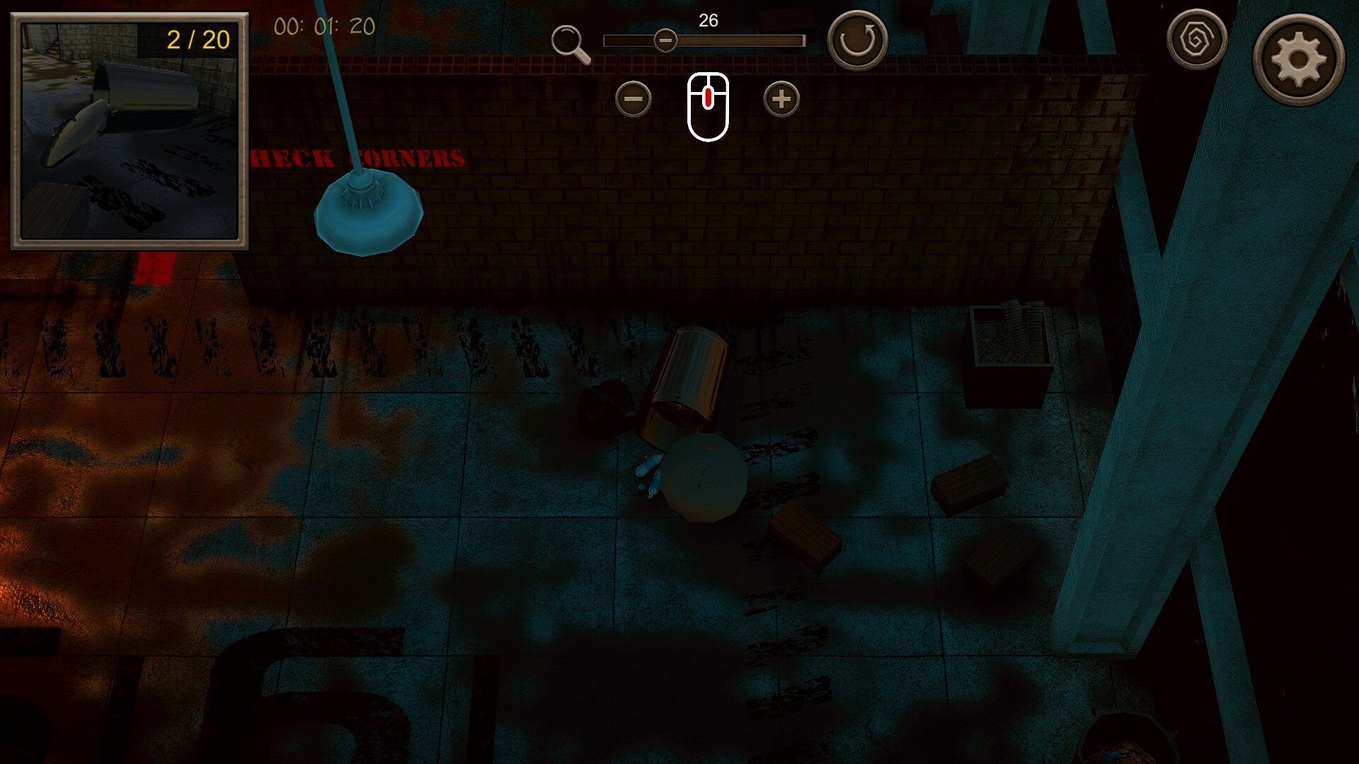 Hidden Storehouse Top-Down 3D