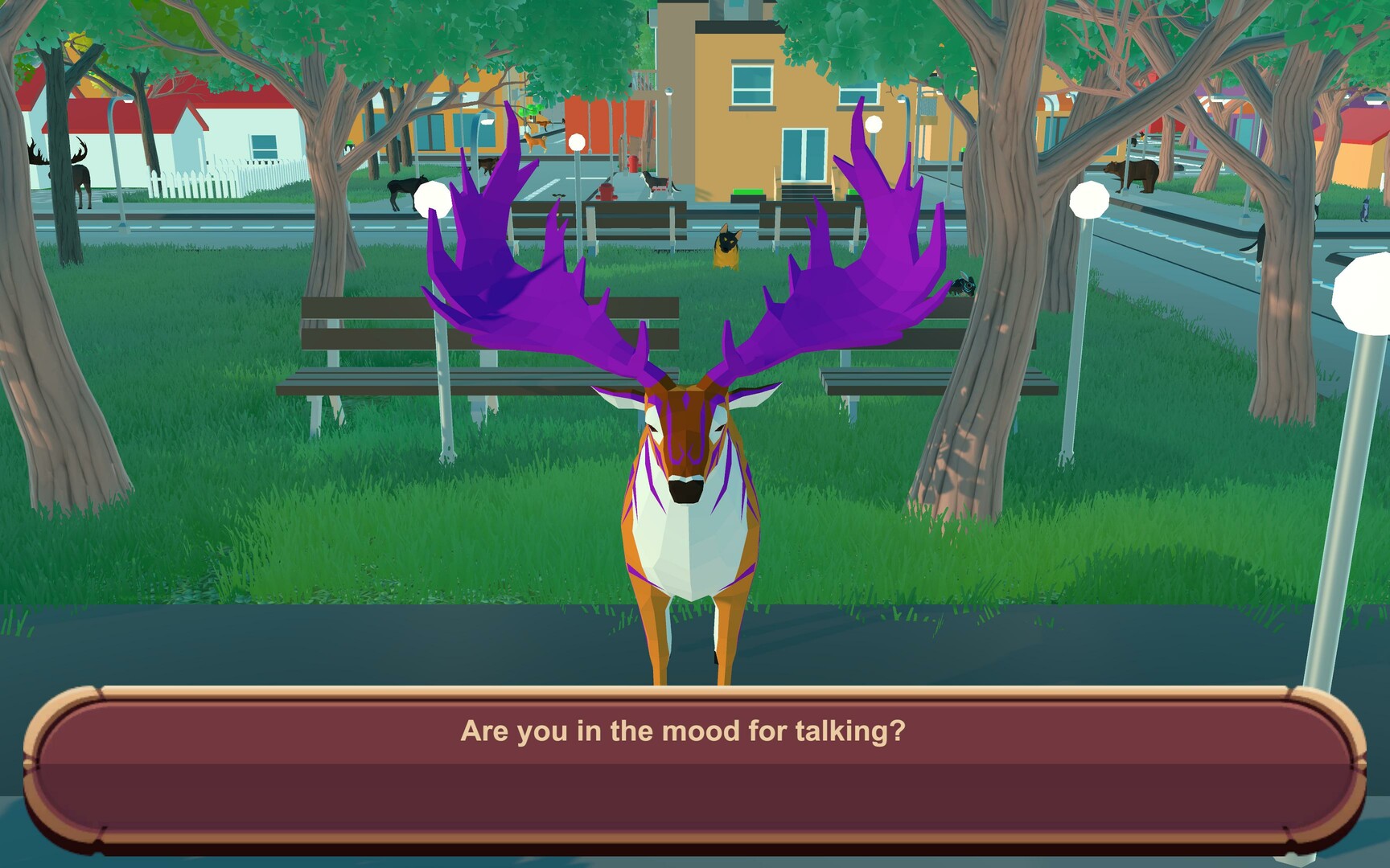 A Conversation With a Magical Deer
