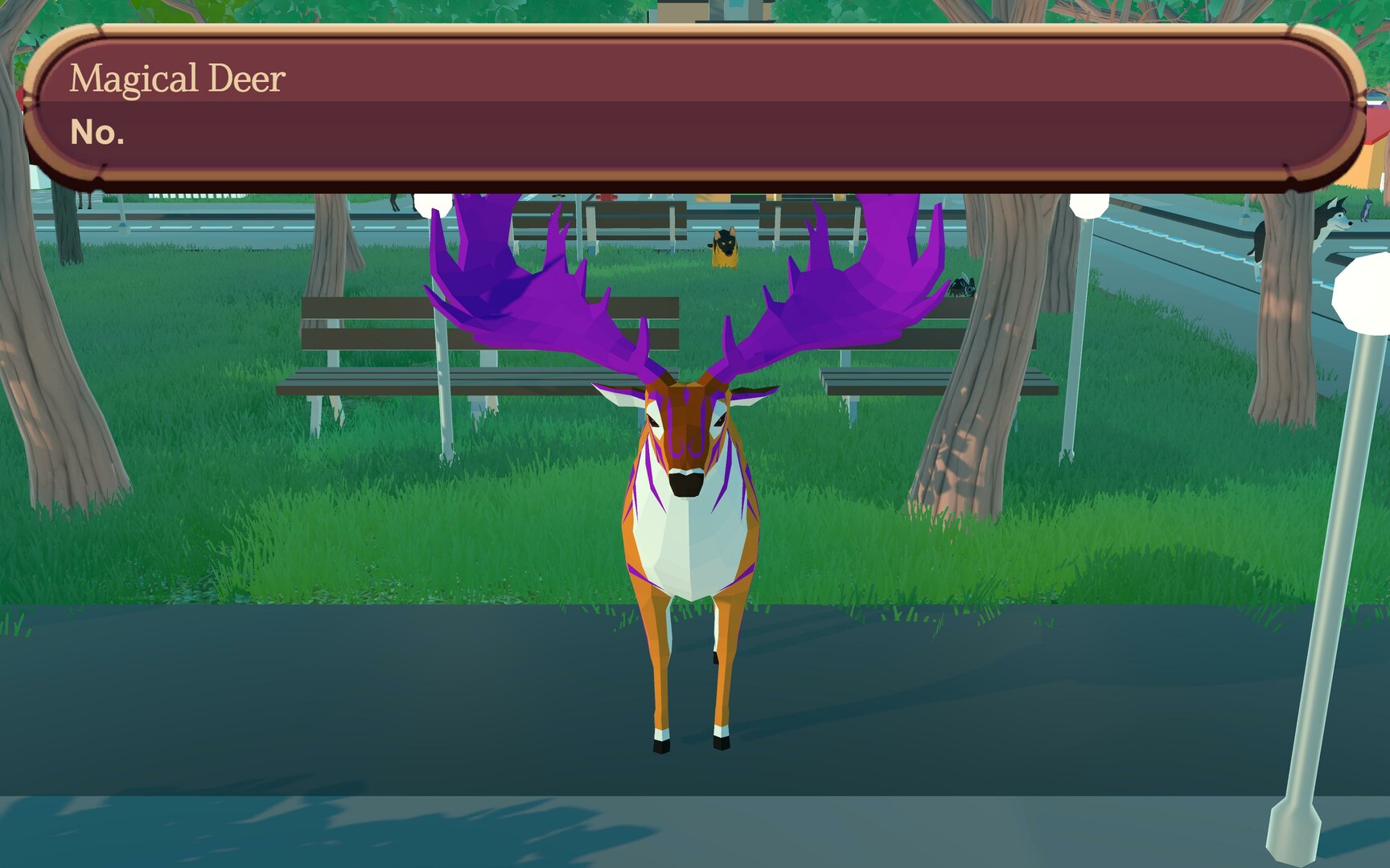 A Conversation With a Magical Deer