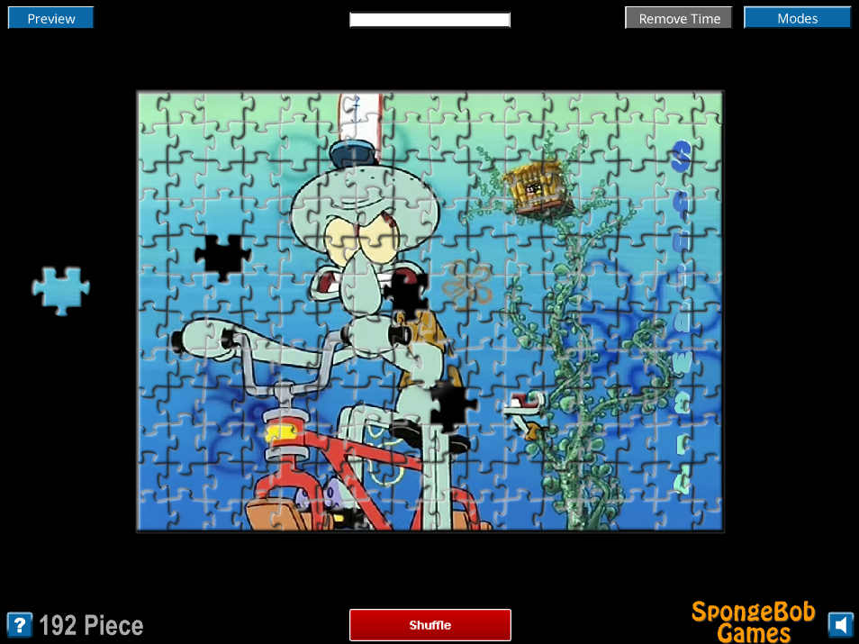 Squidward Tentacles Jigsaw