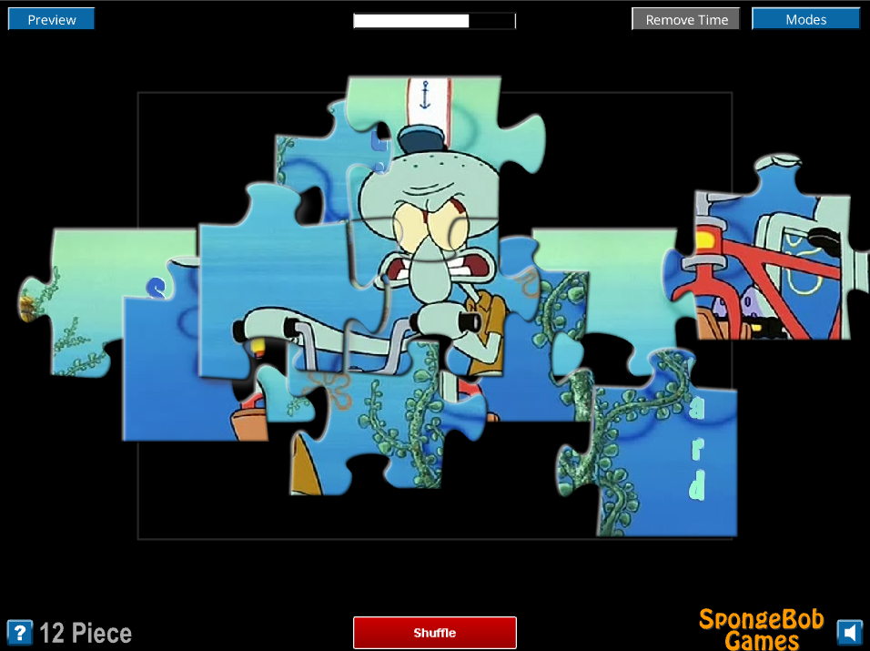 Squidward Tentacles Jigsaw