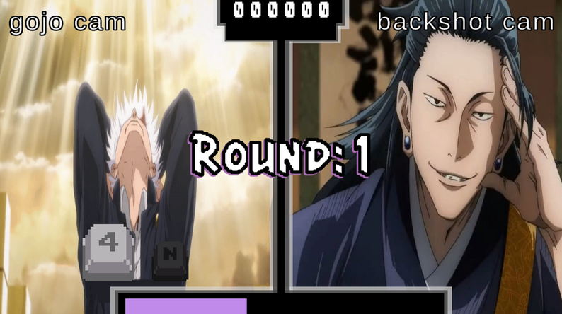 Satoru Gojo Backshot Simulator