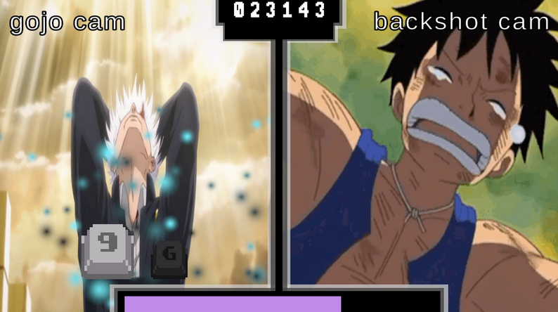 Satoru Gojo Backshot Simulator