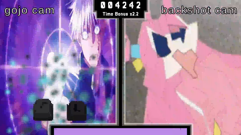 Satoru Gojo Backshot Simulator