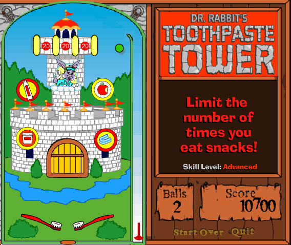Dr. Rabbit’s Toothpaste Tower