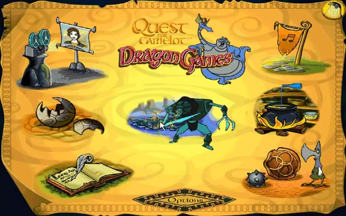 Quest for Camelot: Dragon Games