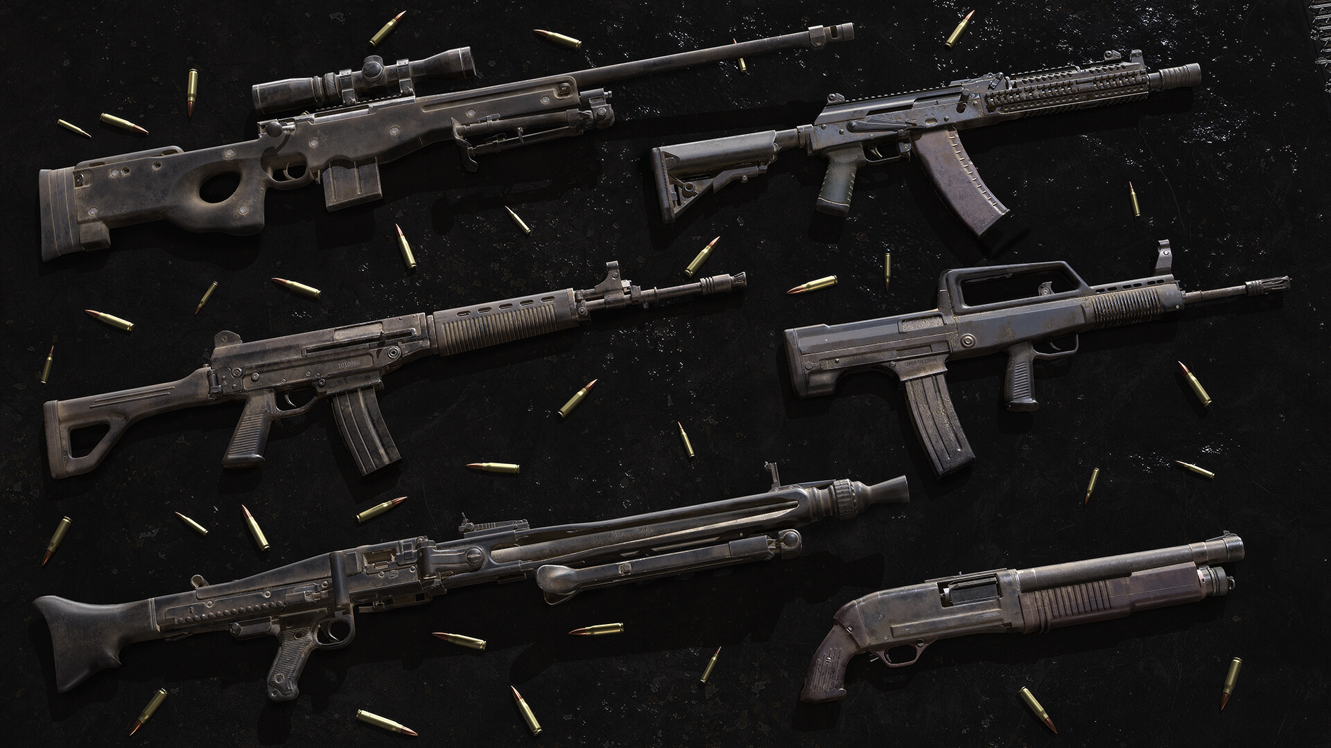Insurgency: Sandstorm – Dusty Weapon Skin Set