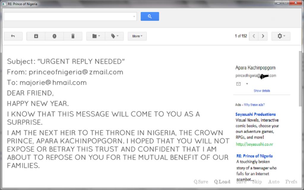 RE: Prince of Nigeria