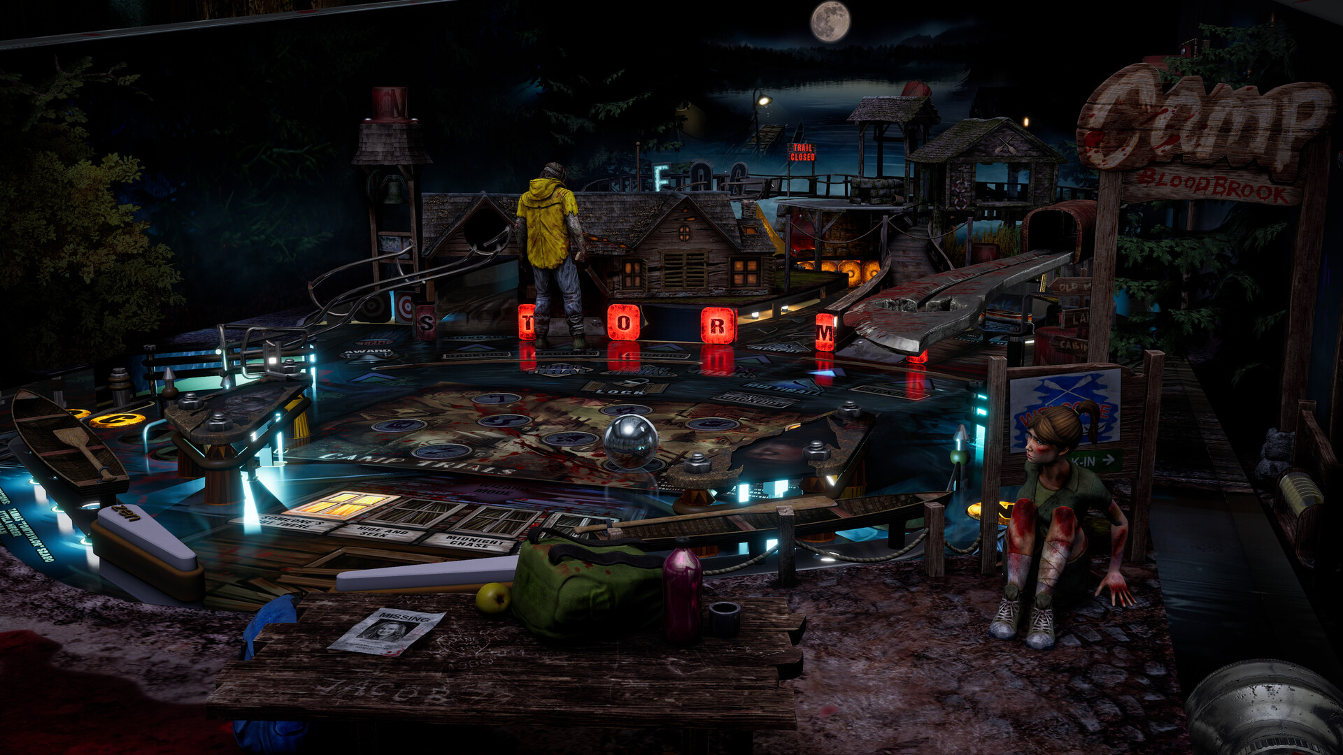 Pinball M: Camp Bloodbrook