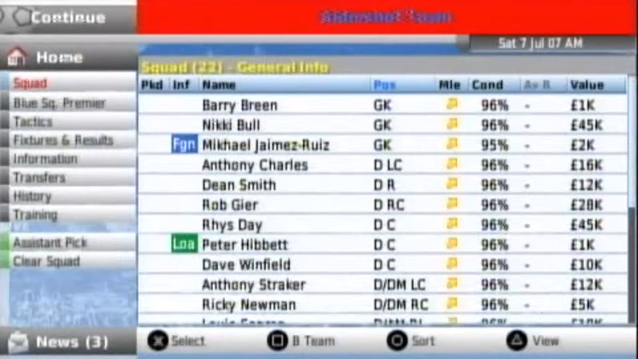 Football Manager Handheld 2008