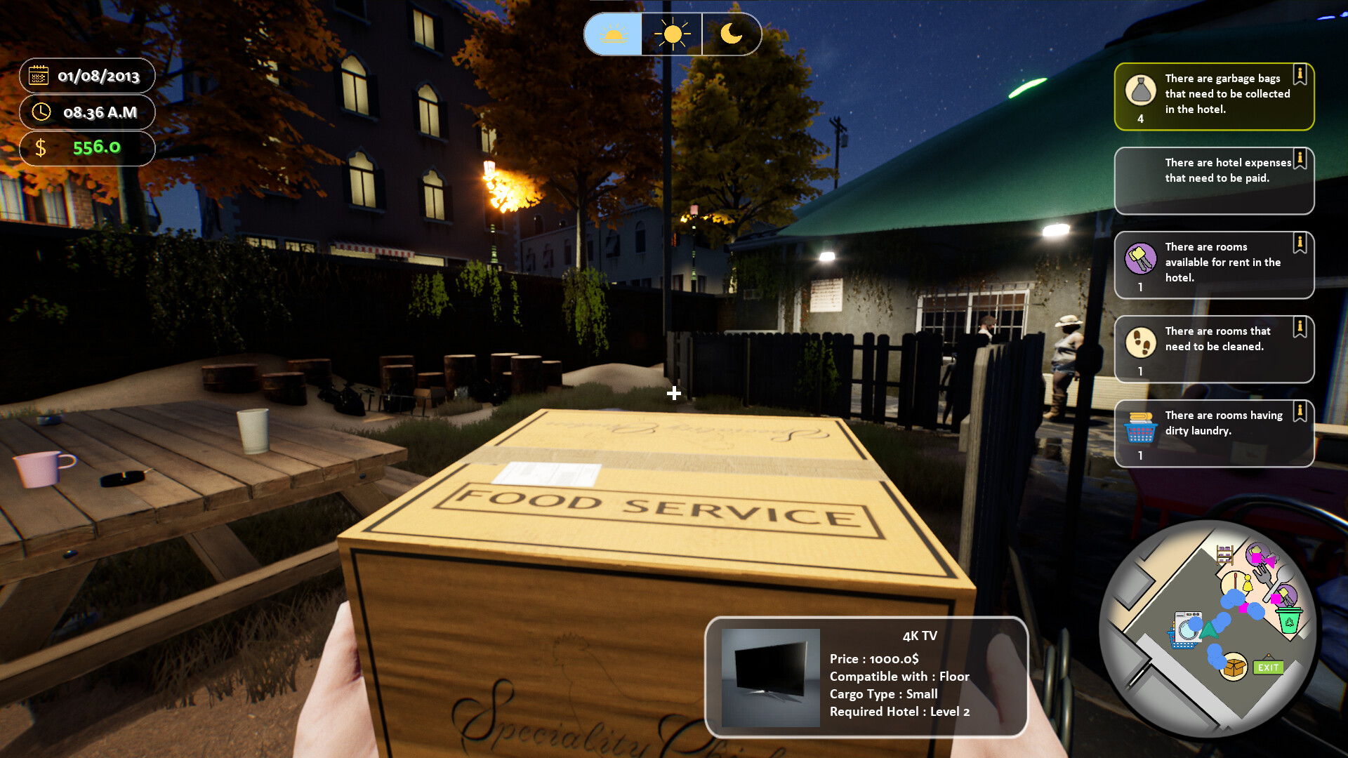 Hotel Owner Simulator