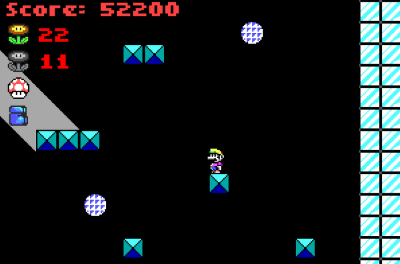 Super Mario in Marooned on Mars!