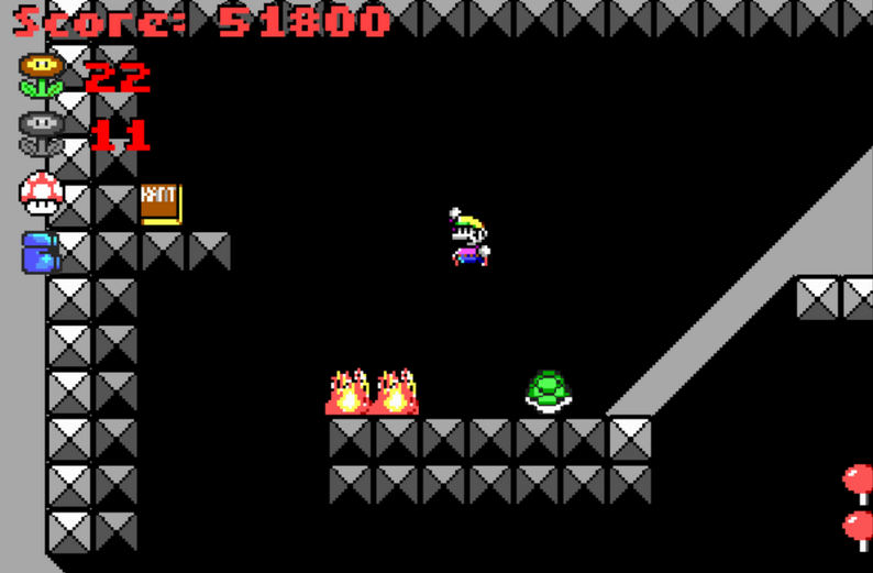 Super Mario in Marooned on Mars!