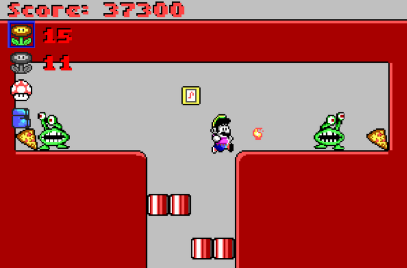 Super Mario in Marooned on Mars!