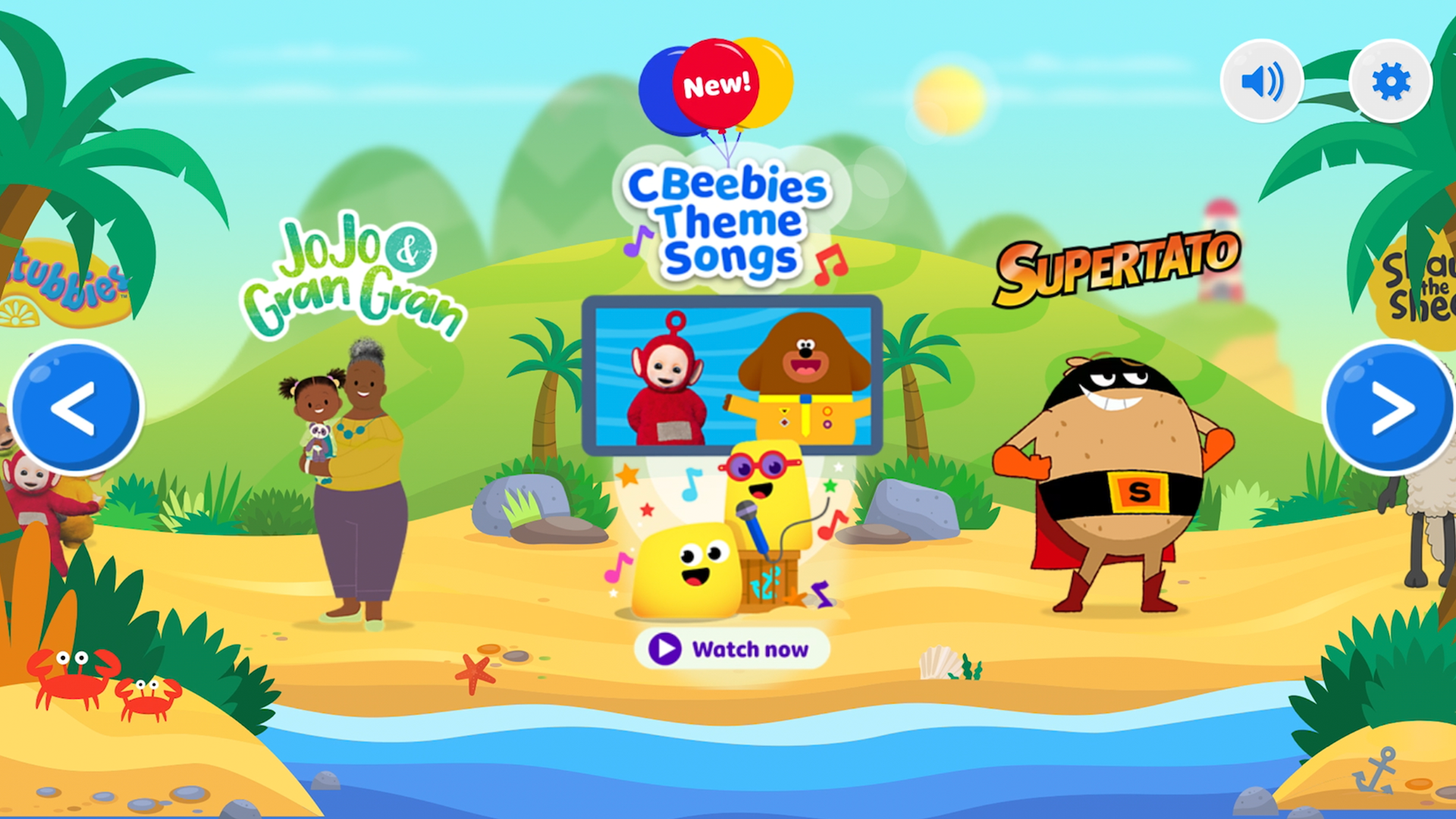 CBeebies Playtime Island: Game
