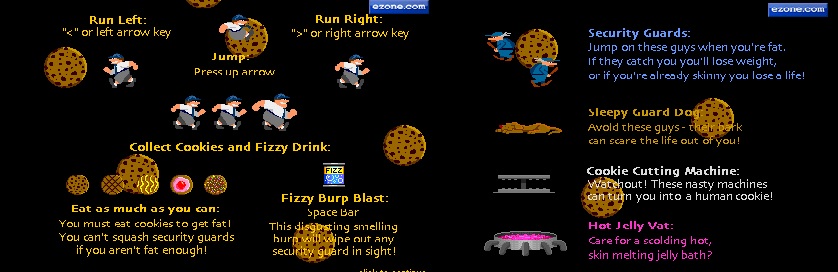 Fat Boy Raids The Cookie Factory