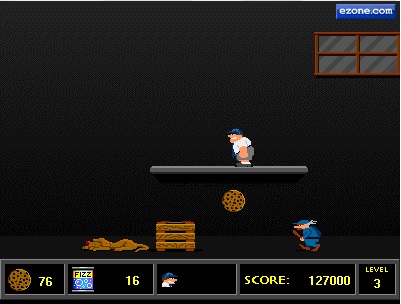 Fat Boy Raids The Cookie Factory