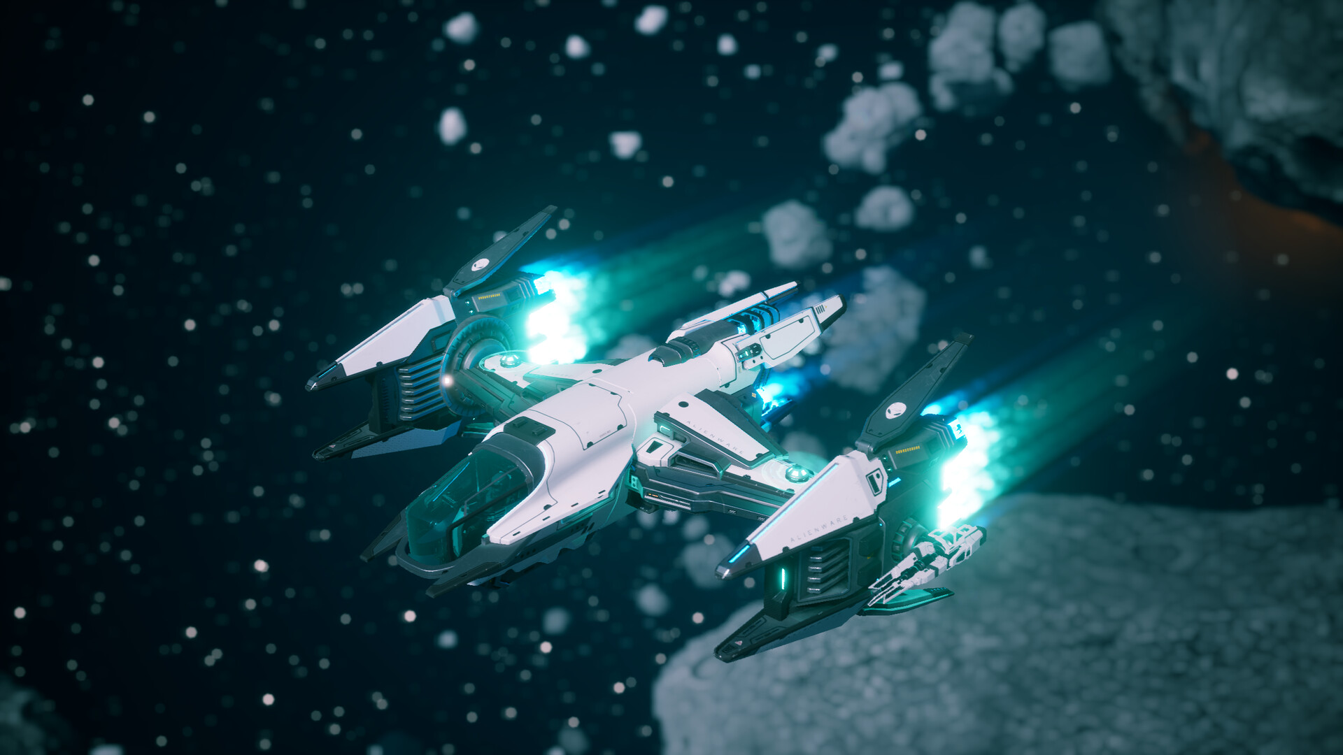Everspace 2: Alienware Ship Skin