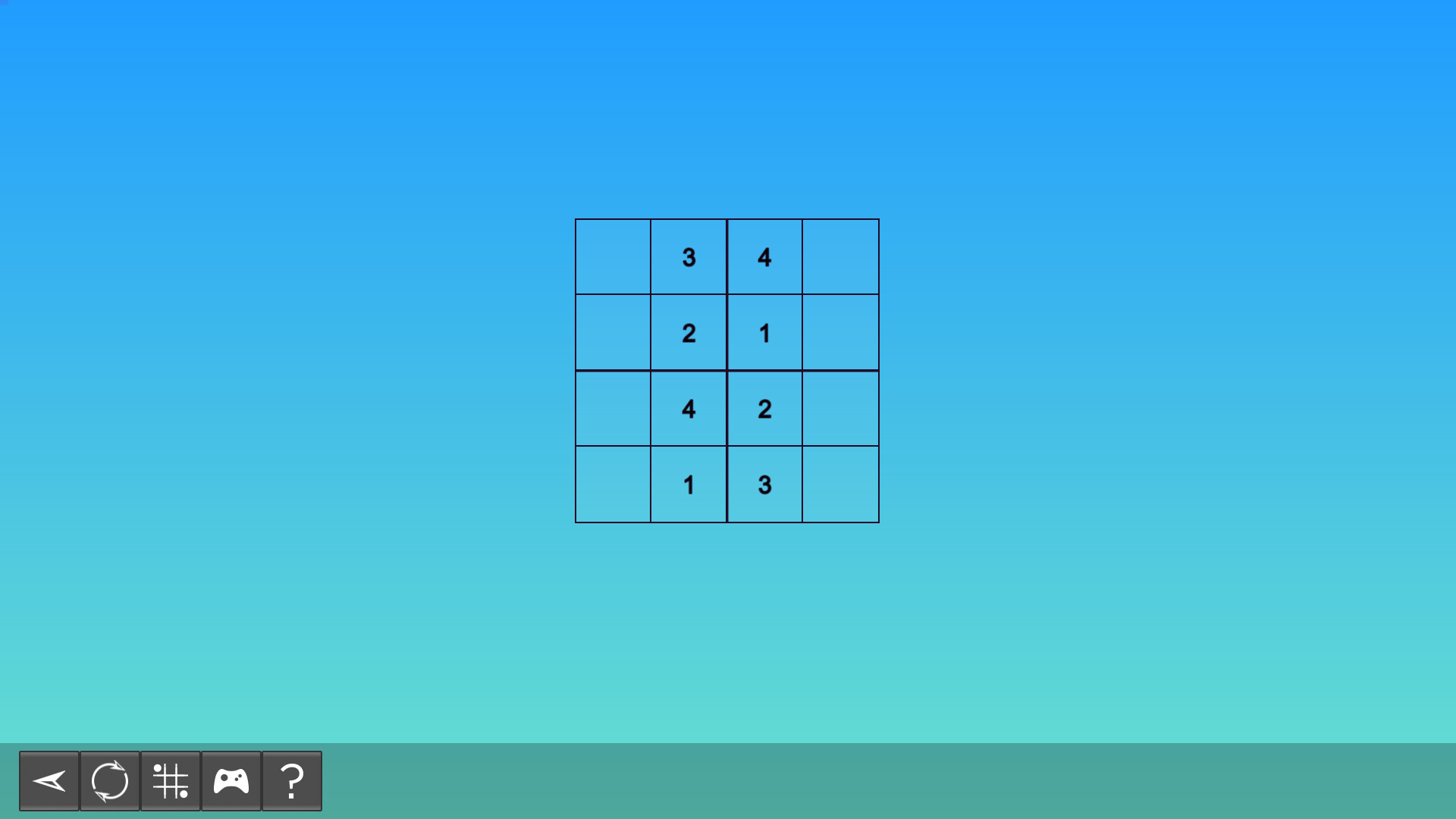 My Sudoku: Classic 4×4 Easy 7