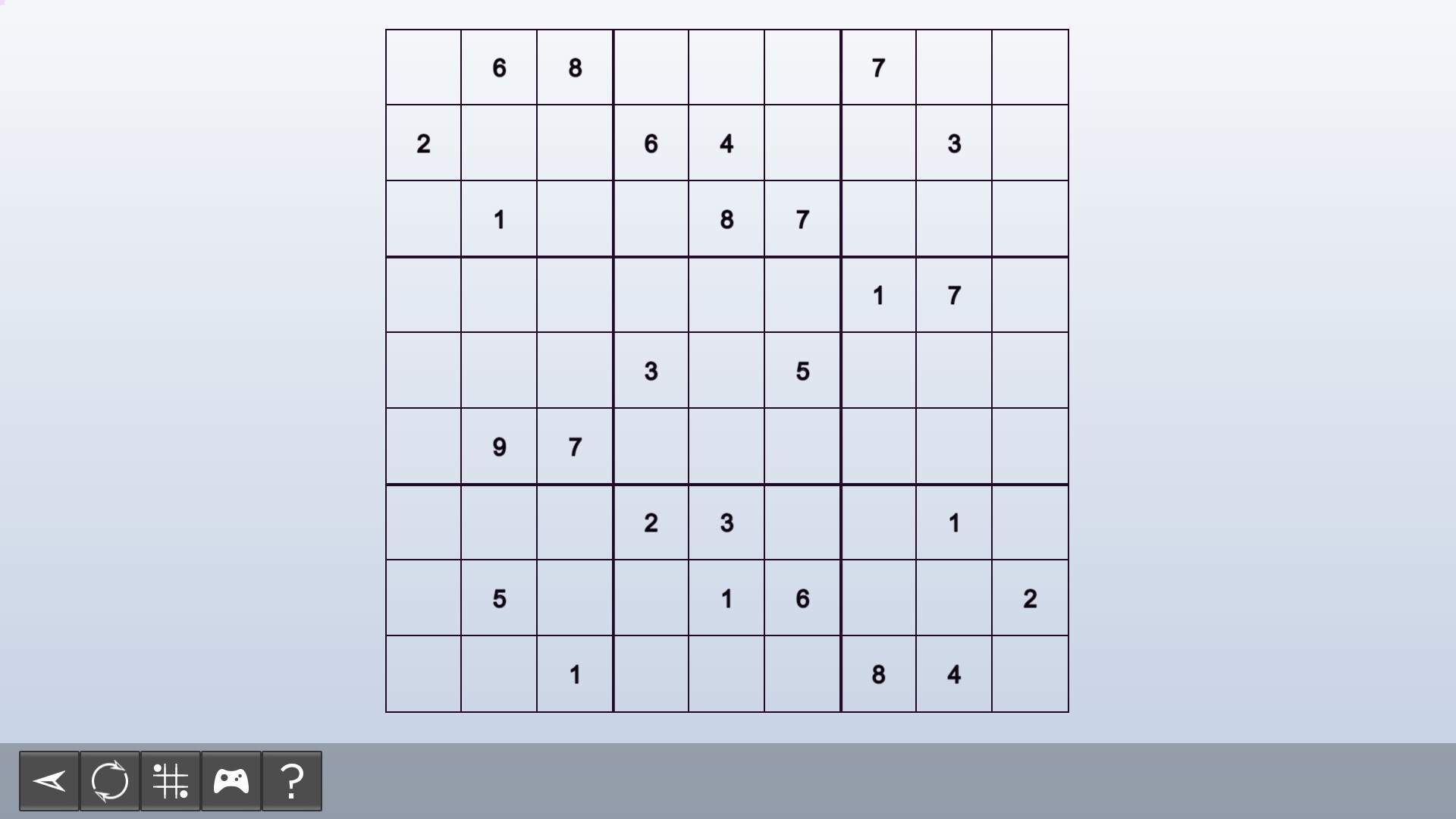 My Sudoku: Classic 9×9 Medium 3