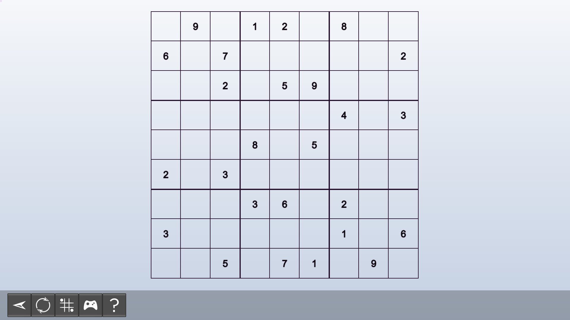 My Sudoku: Classic 9×9 Medium 3