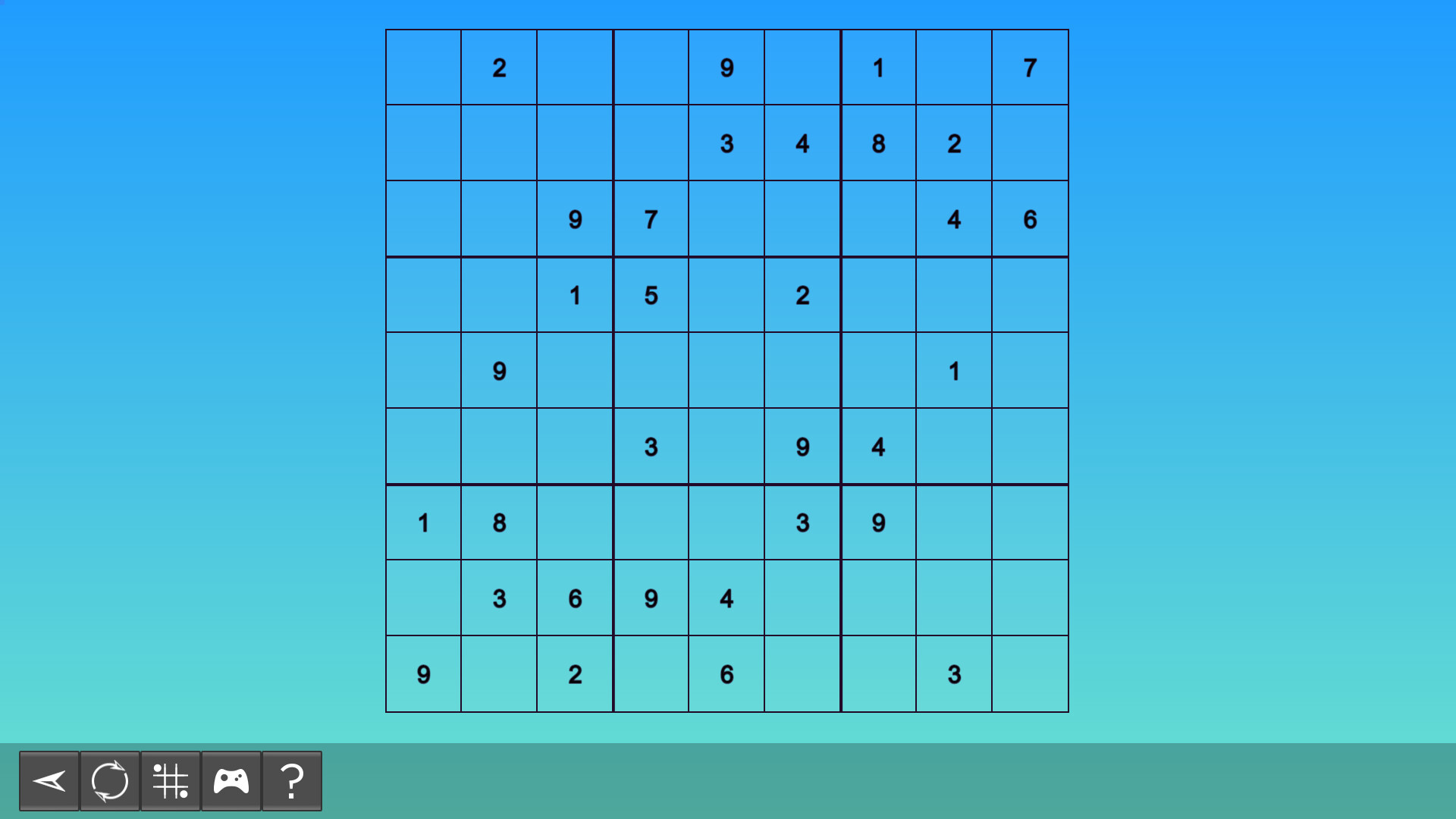 My Sudoku: Classic 9×9 Hard 1