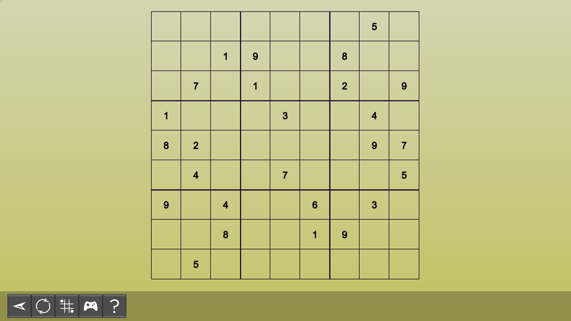 My Sudoku: Classic 9×9 Medium 2