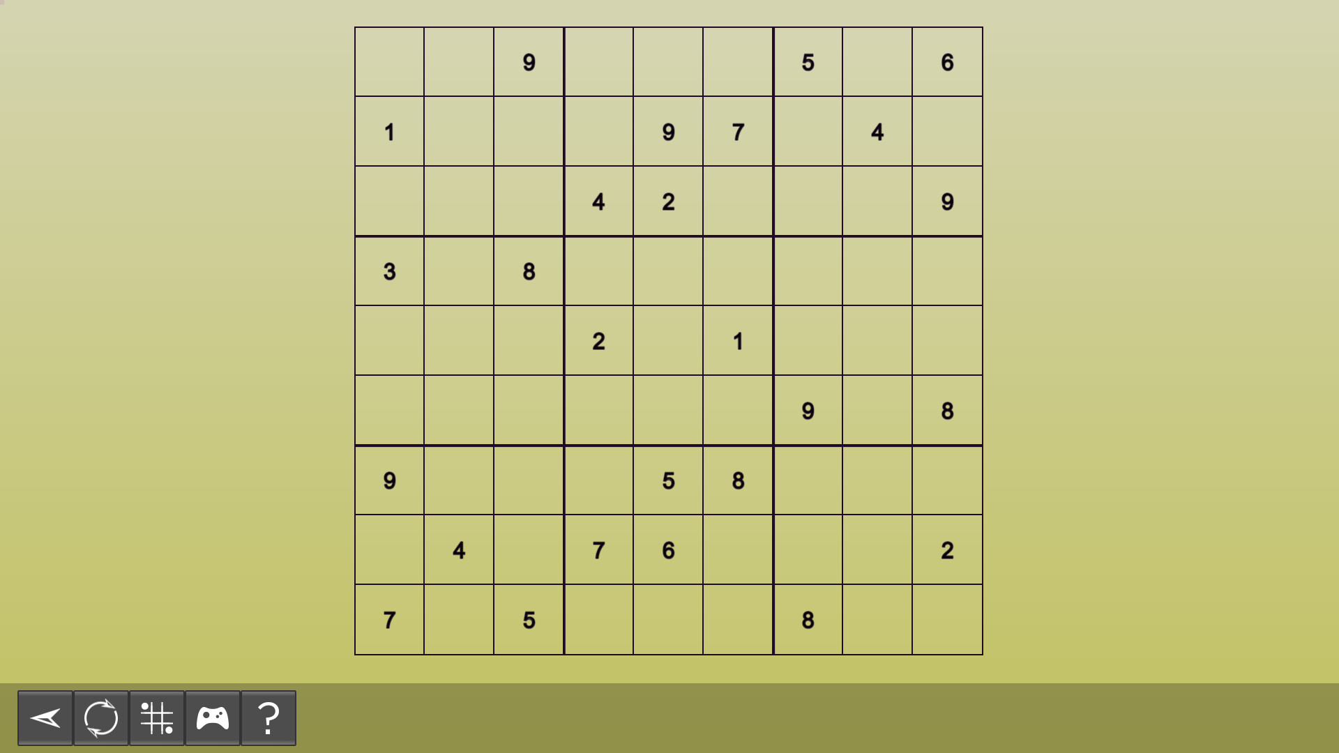 My Sudoku: Classic 9×9 Medium 2