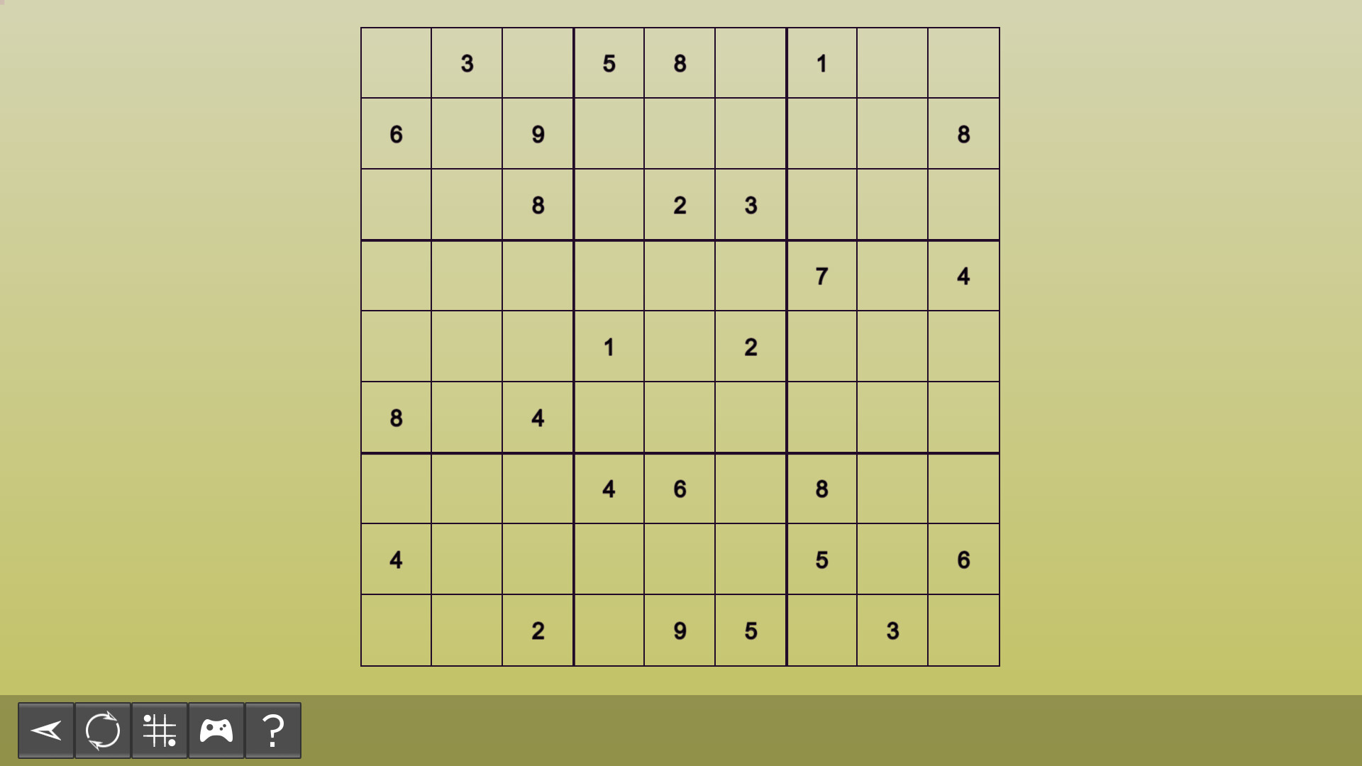 My Sudoku: Classic 9×9 Medium 2