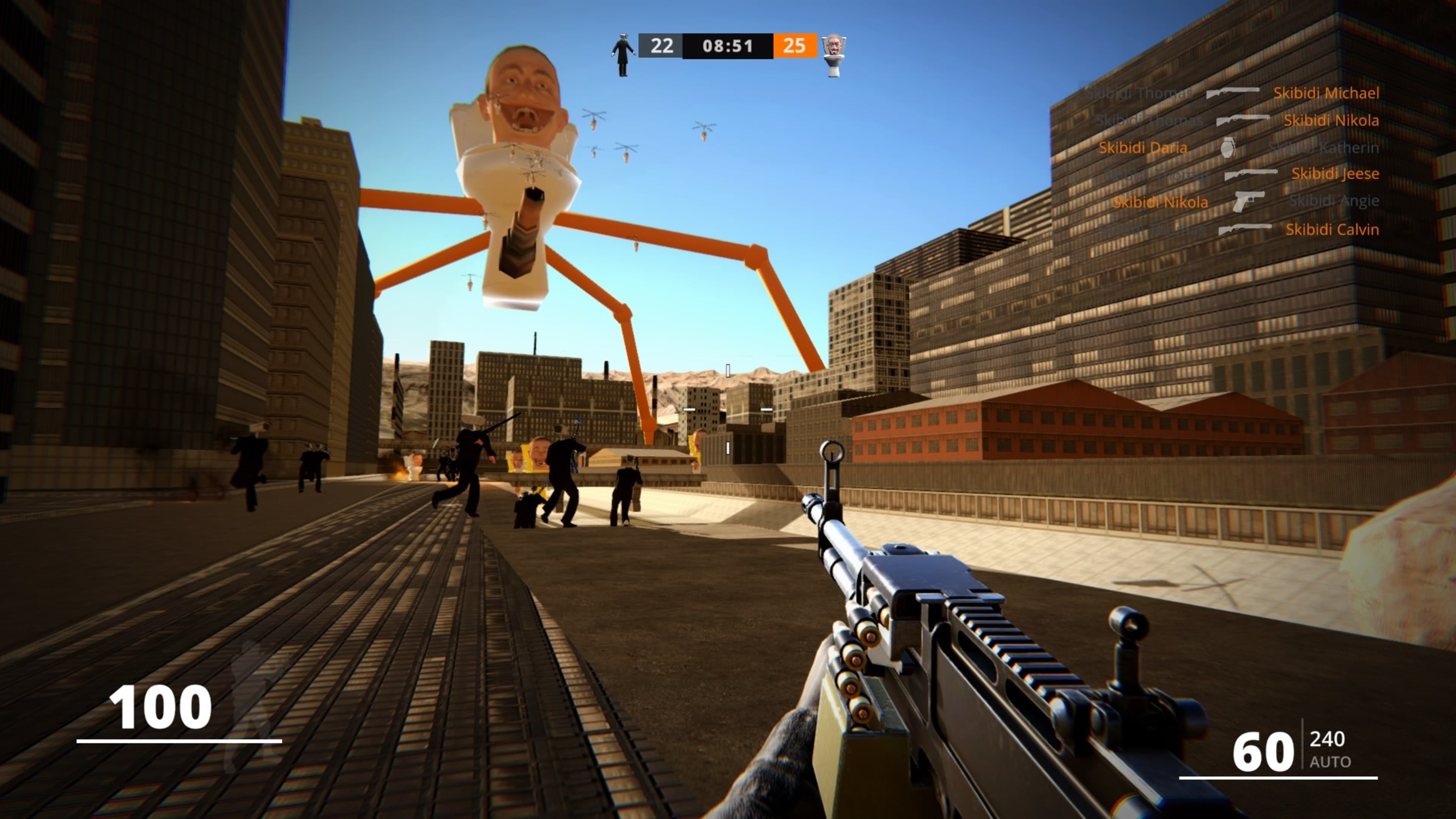 Skibidi Toilet: Battle Royale