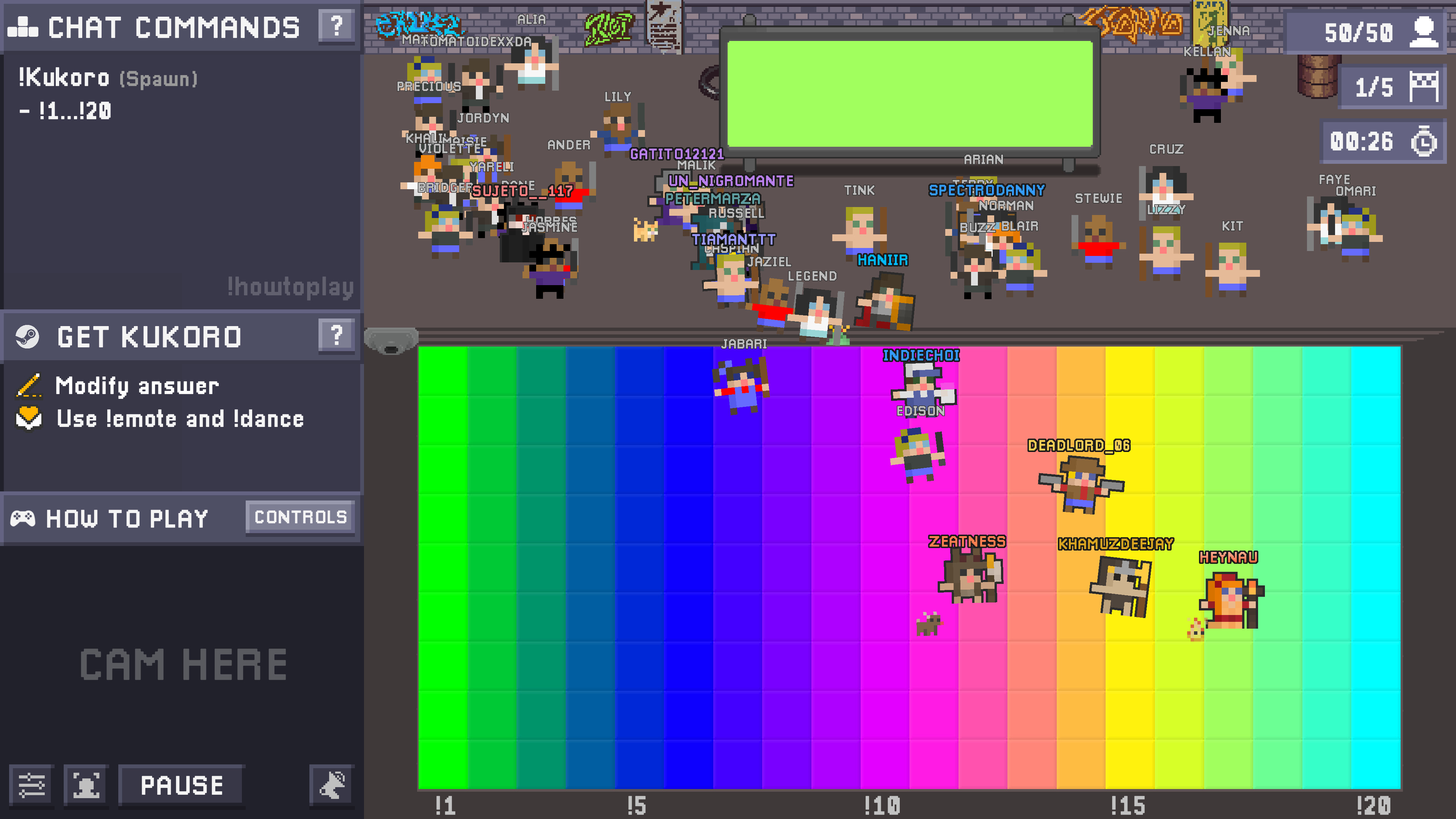 Kukoro: Stream Chat Games