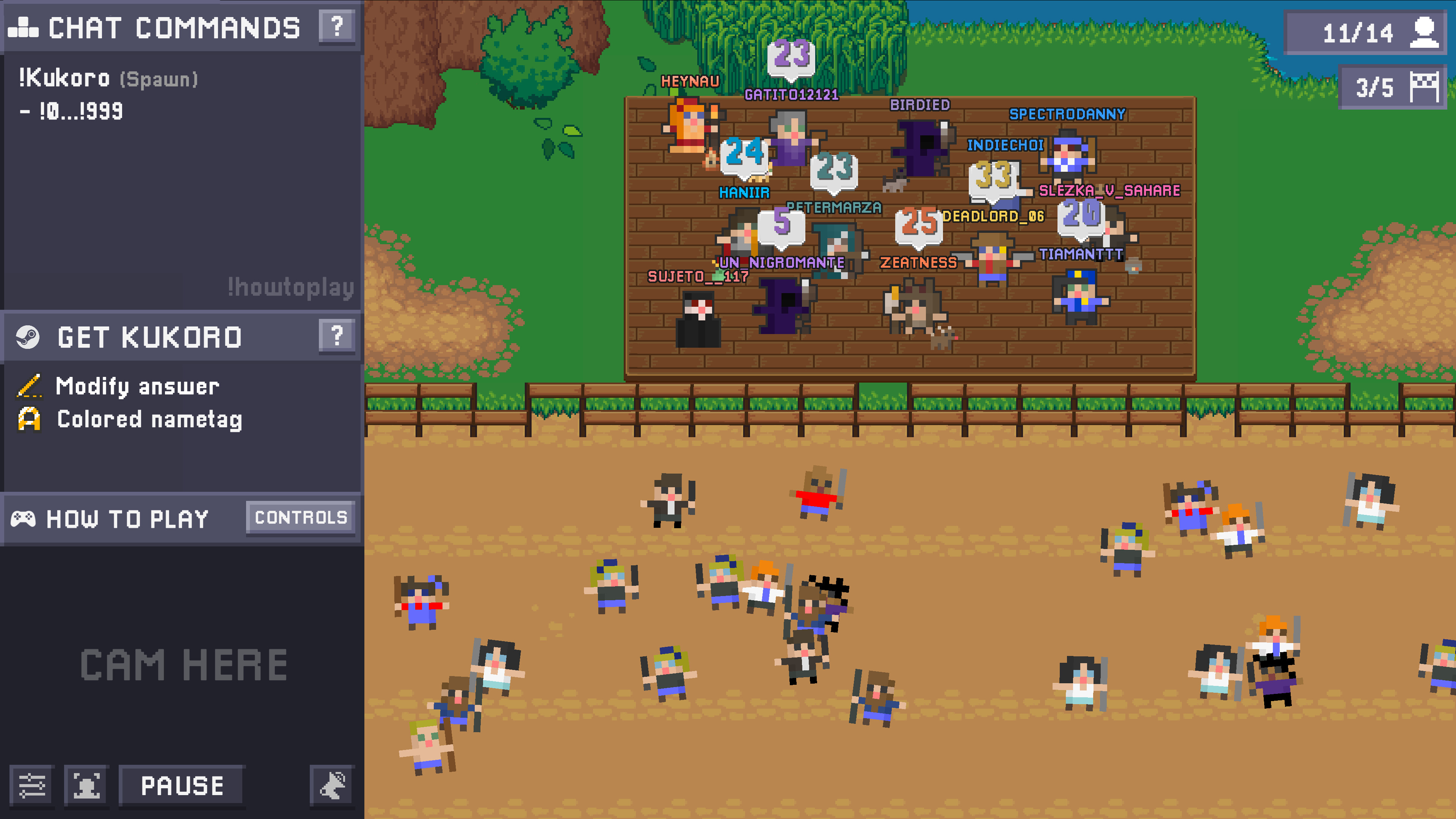 Kukoro: Stream Chat Games