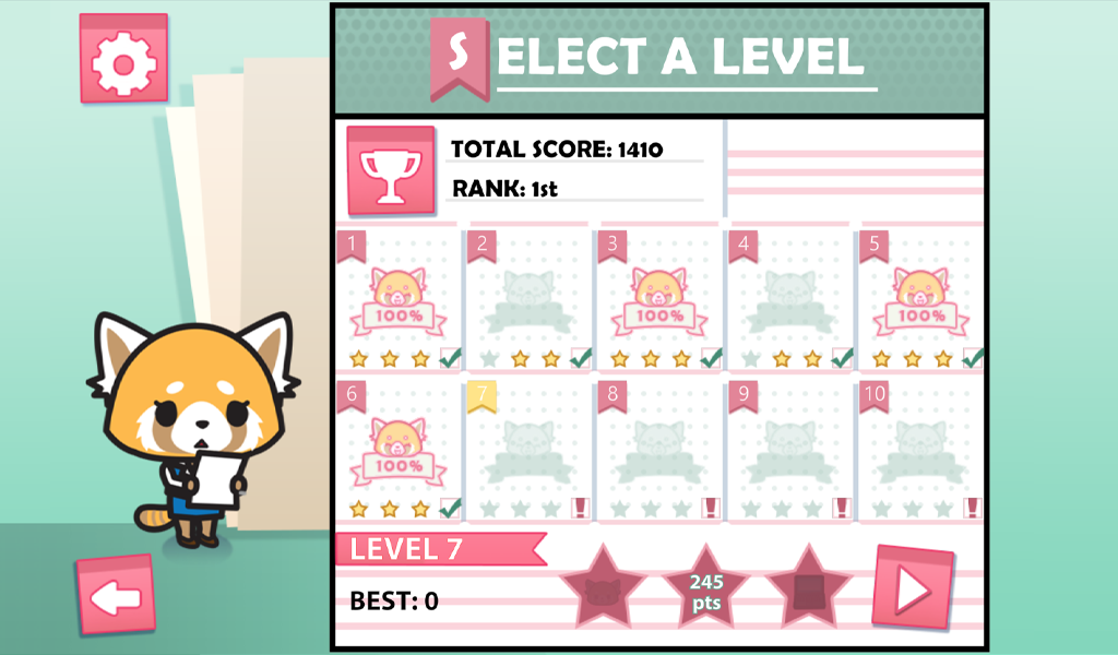 Aggretsuko Office Rush