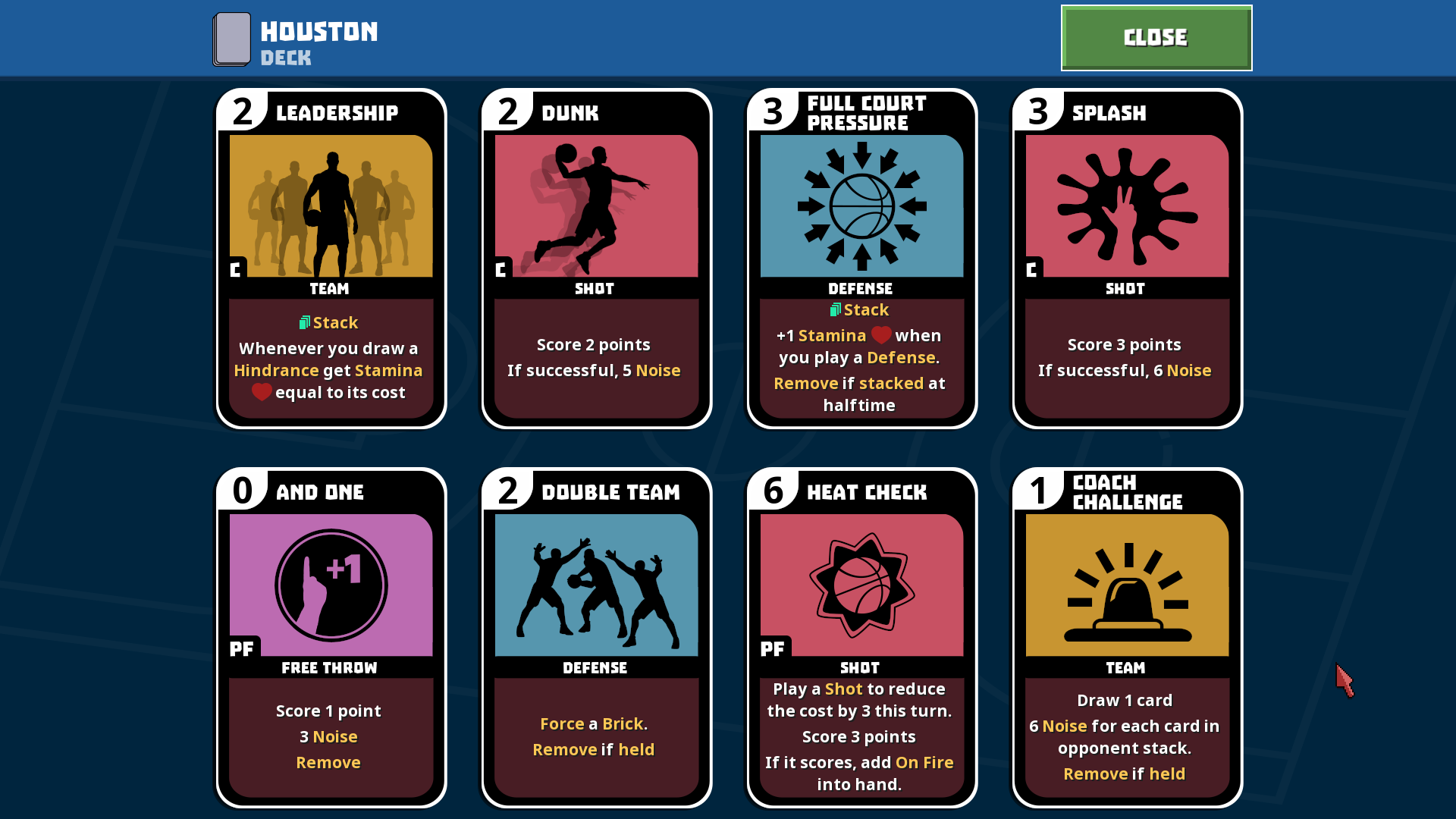 Clutchtime: Basketball Deckbuilder