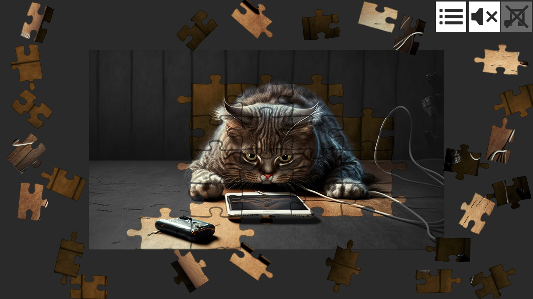 Cat Jigsaw Puzzle Games