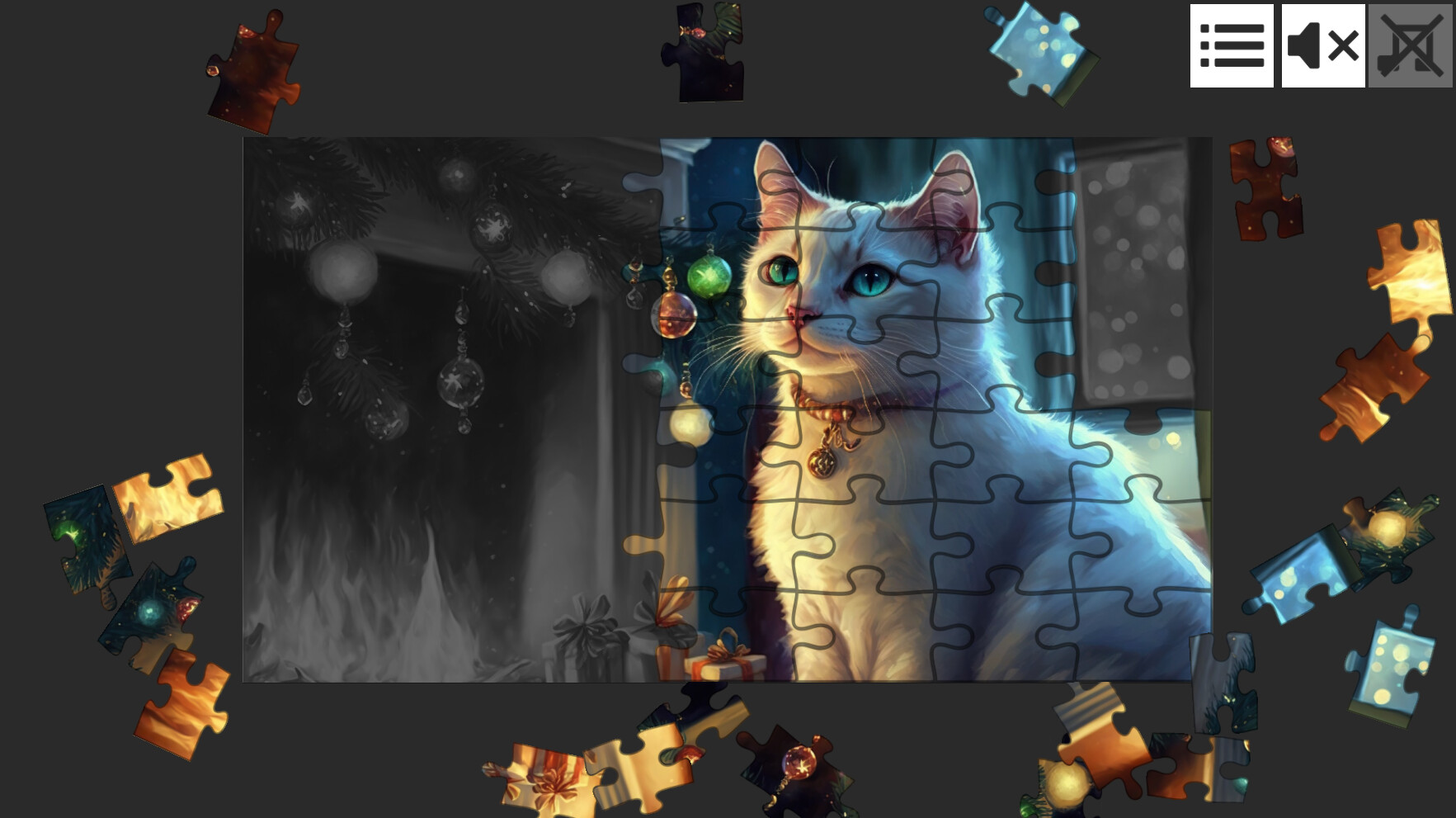 Cat Jigsaw Puzzle Games