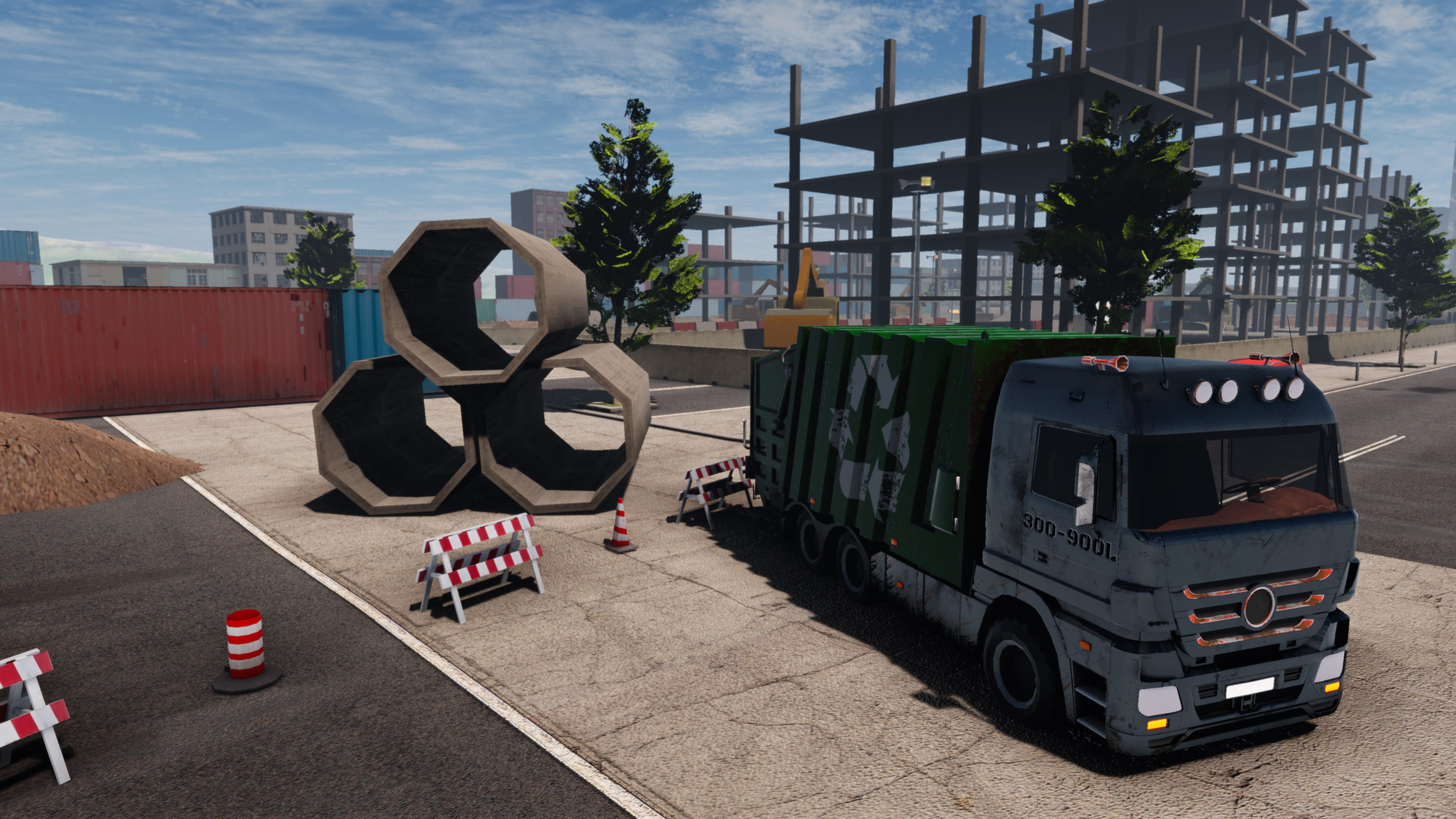 Euro Truck Sim Driver Simulator 24: Garbage