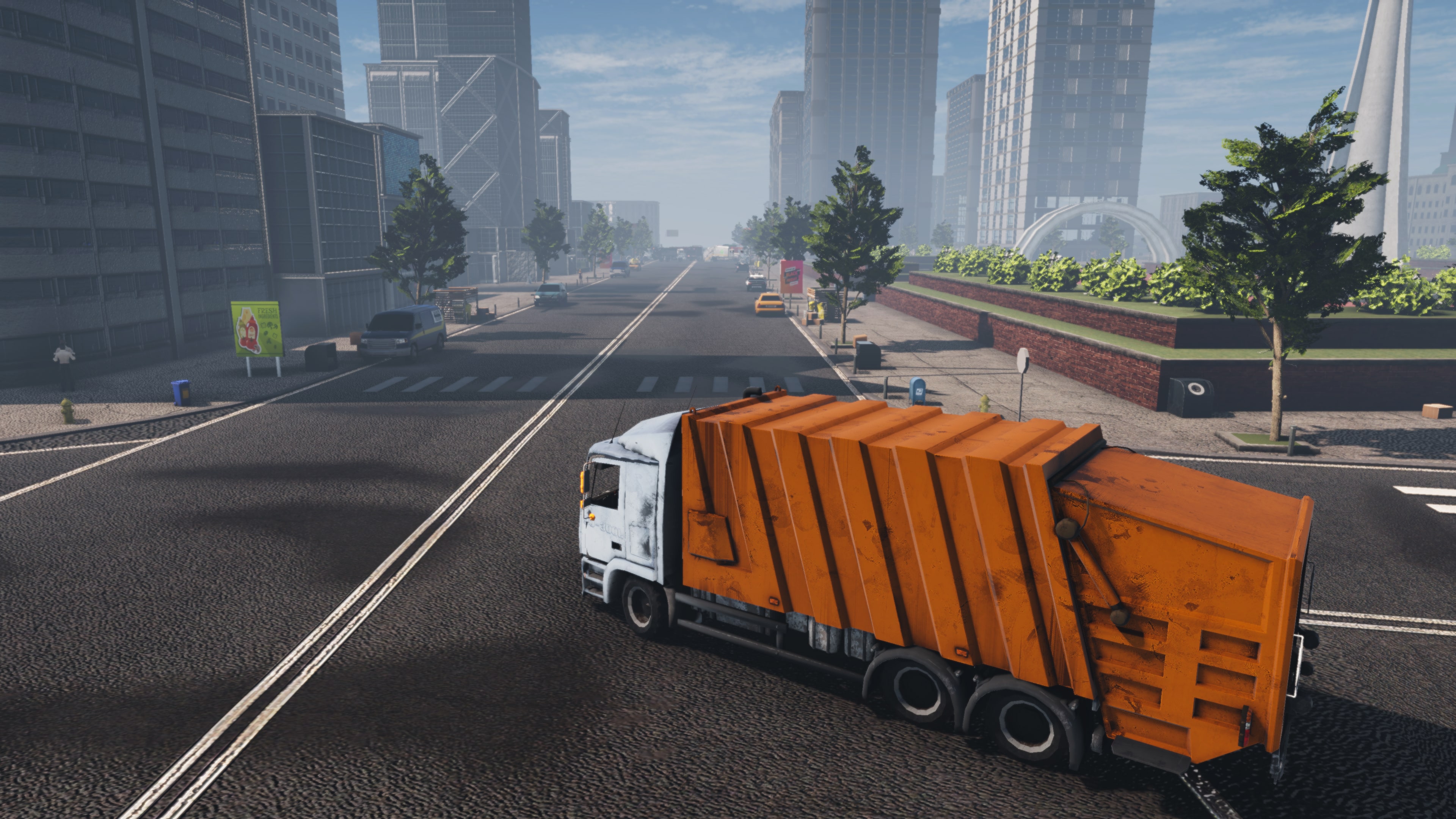 Euro Truck Sim Driver Simulator 24: Garbage