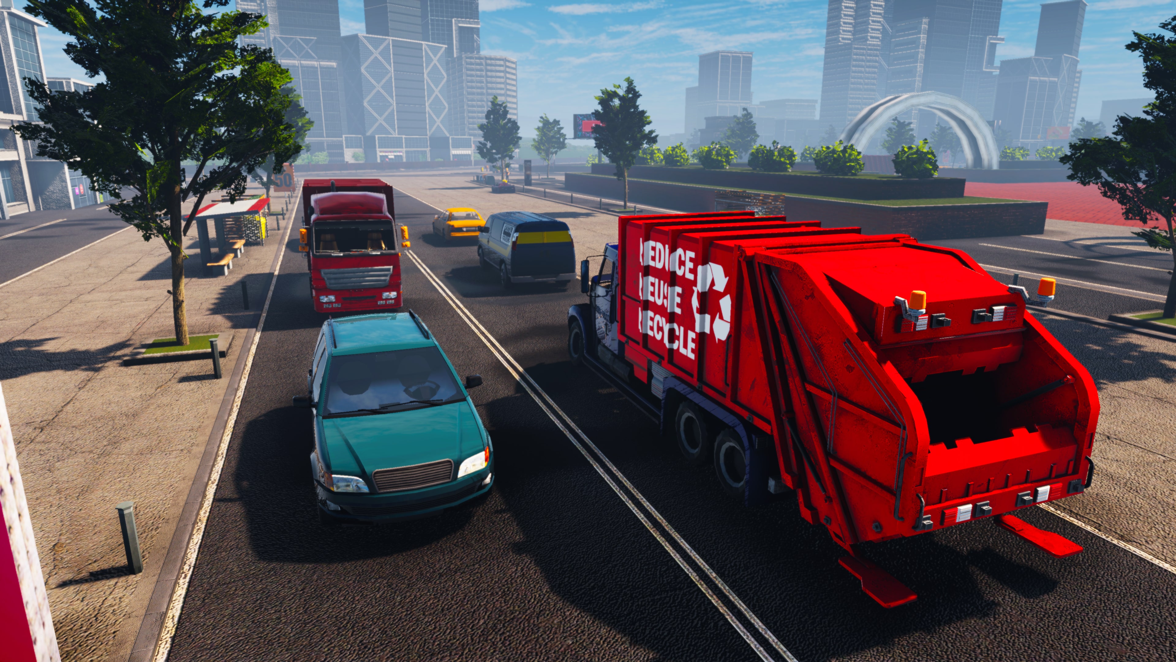 Euro Truck Sim Driver Simulator 24: Garbage