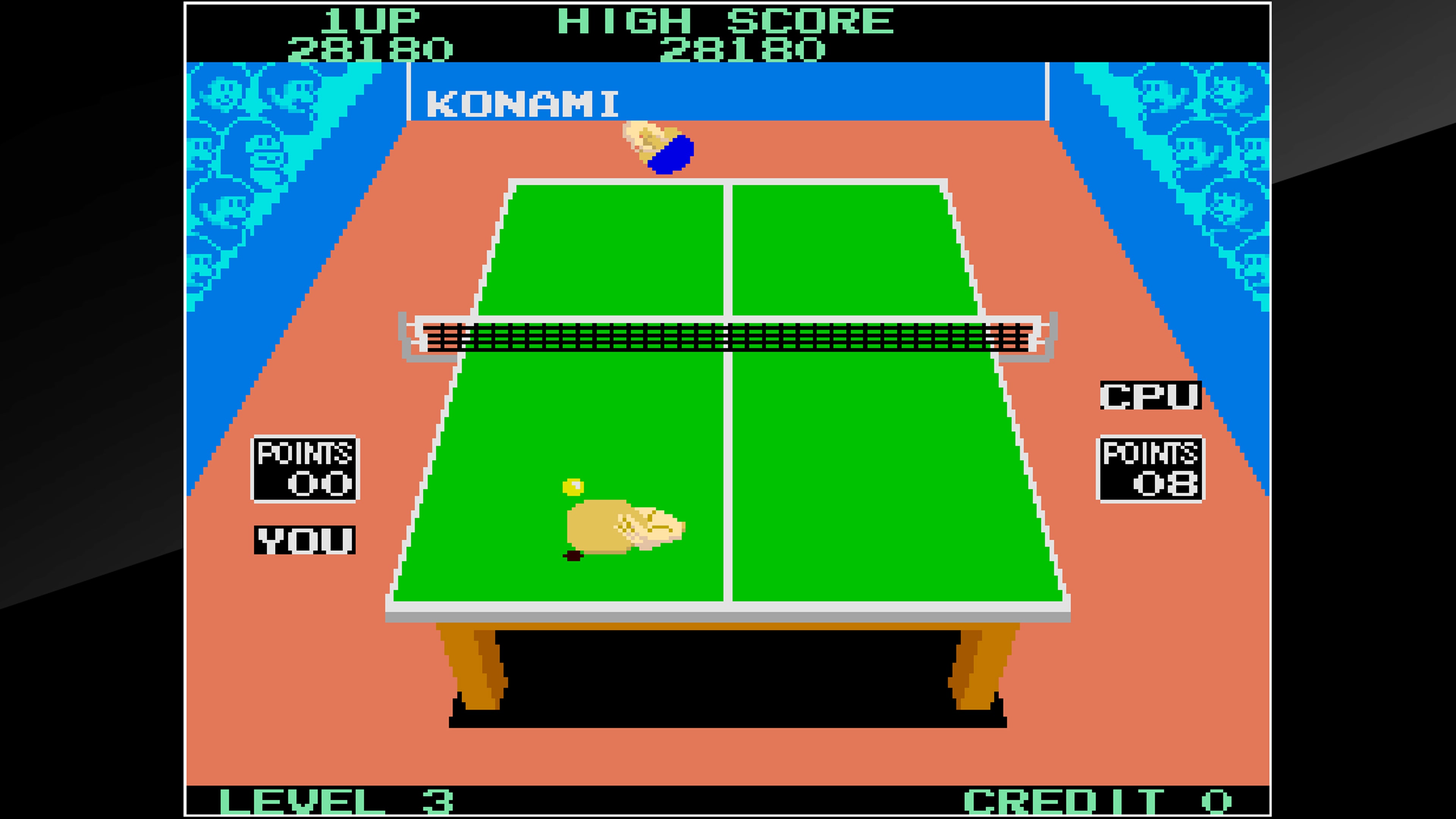 Arcade Archives: Konami’s Table Tennis