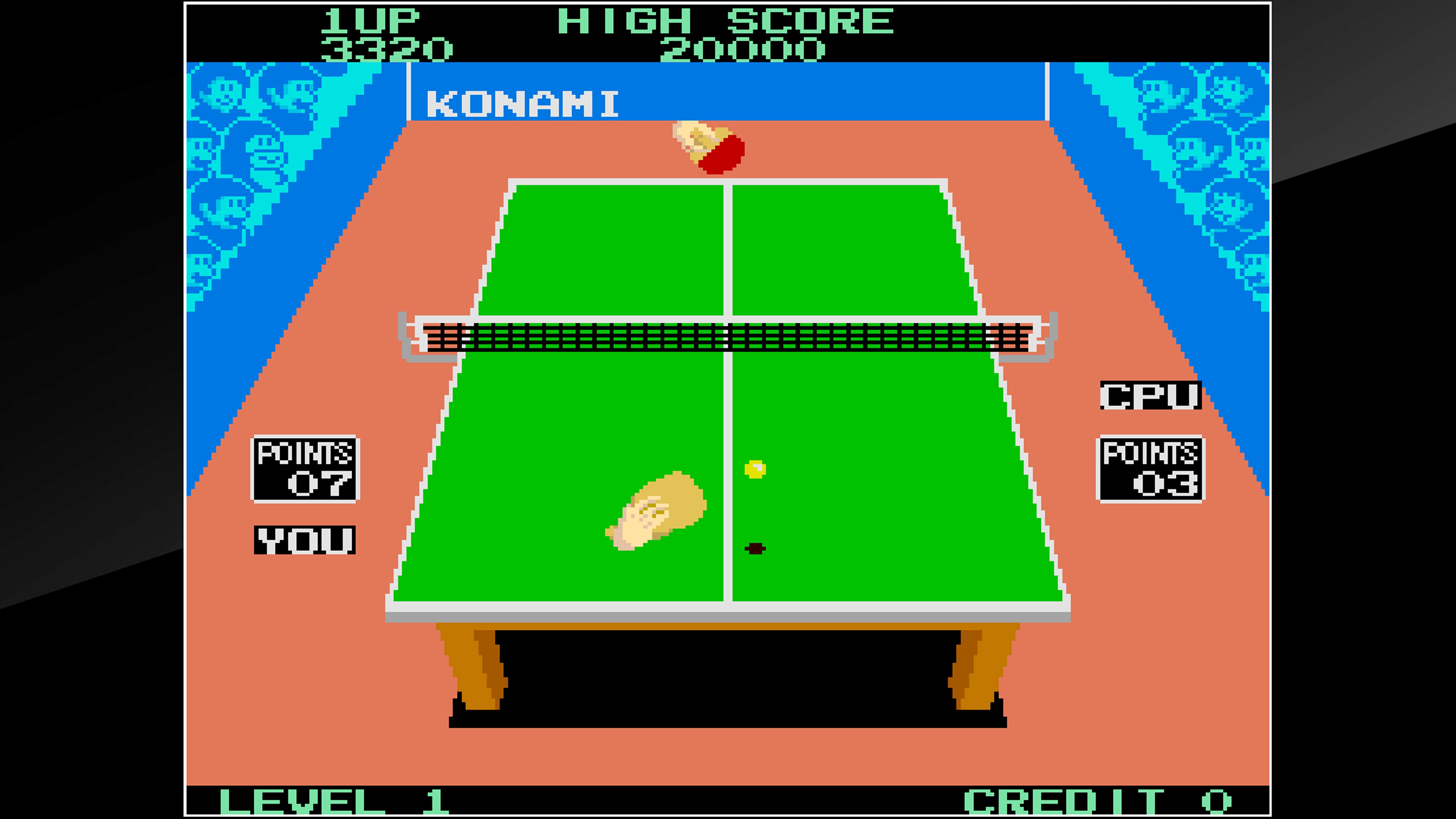 Arcade Archives: Konami’s Table Tennis