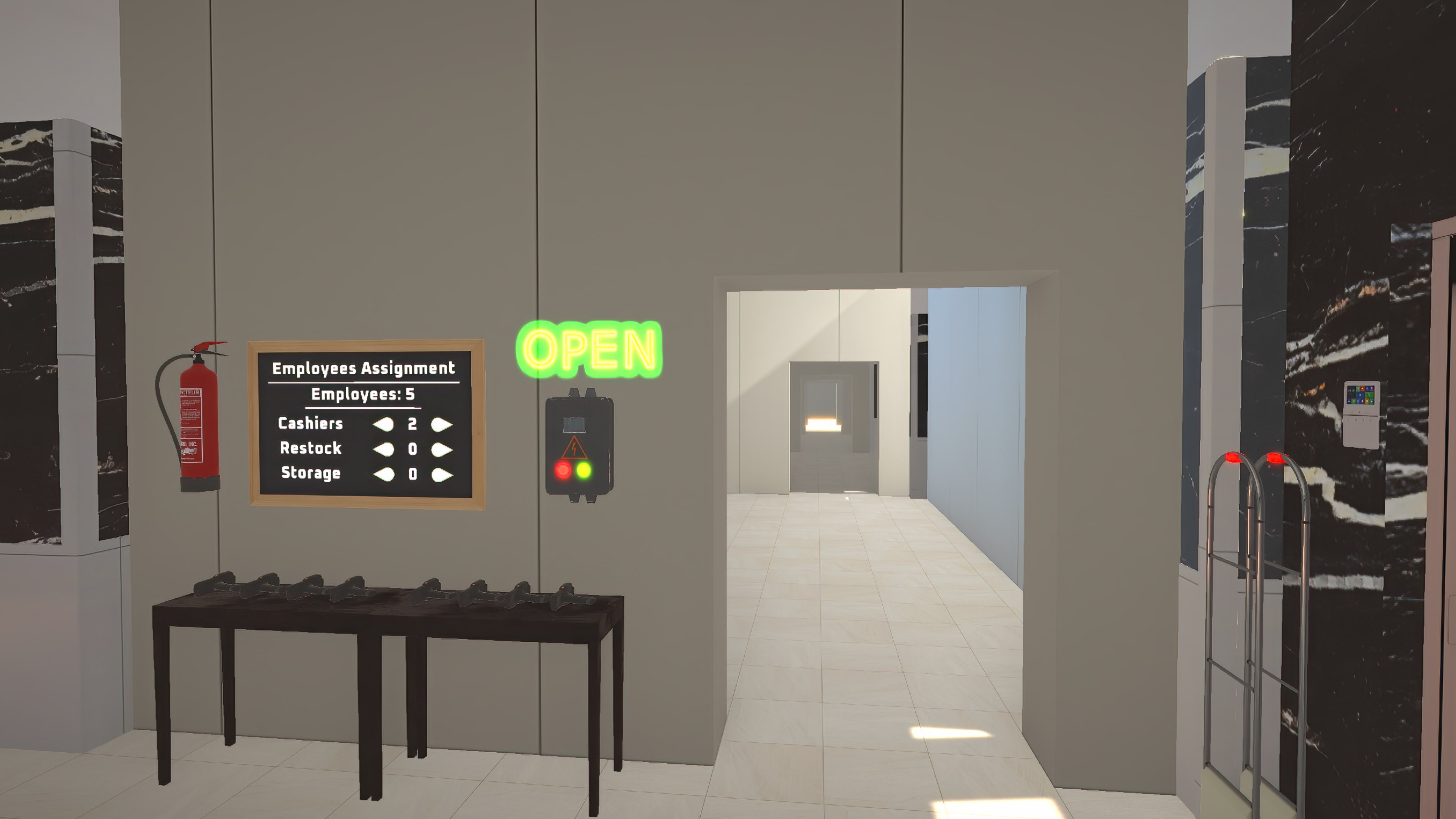 Supermarket Business Simulator