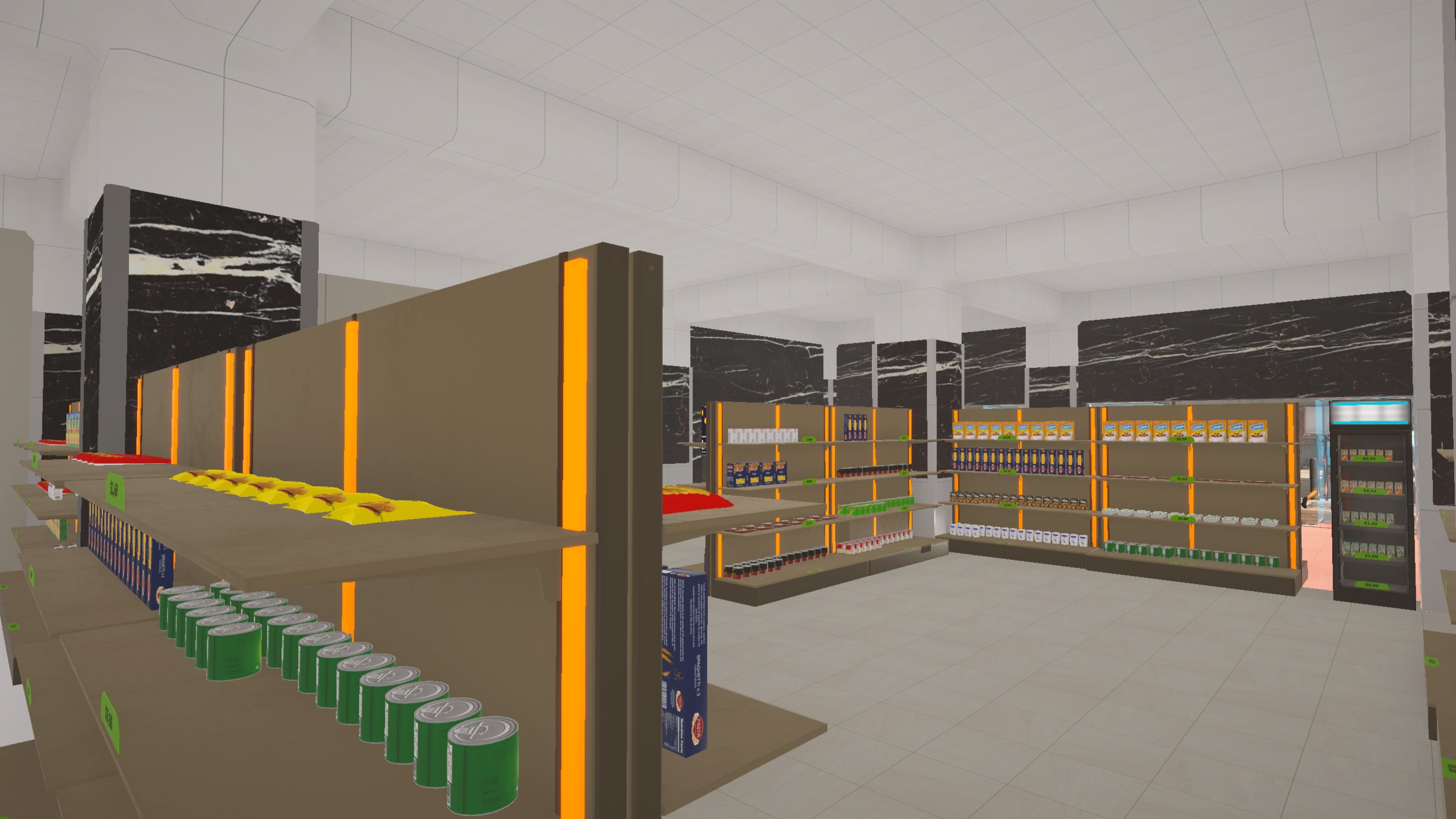 Supermarket Business Simulator