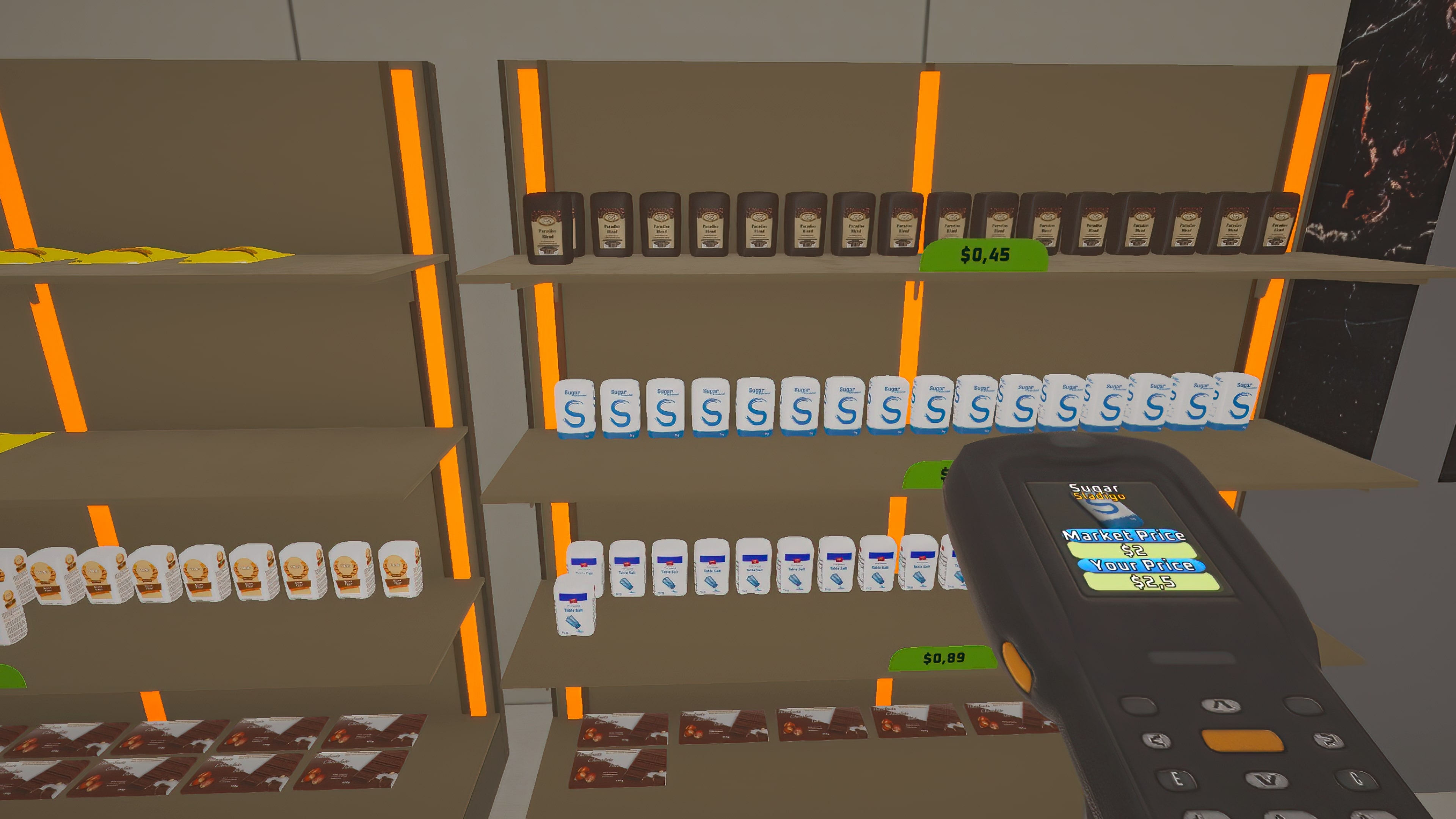 Supermarket Business Simulator