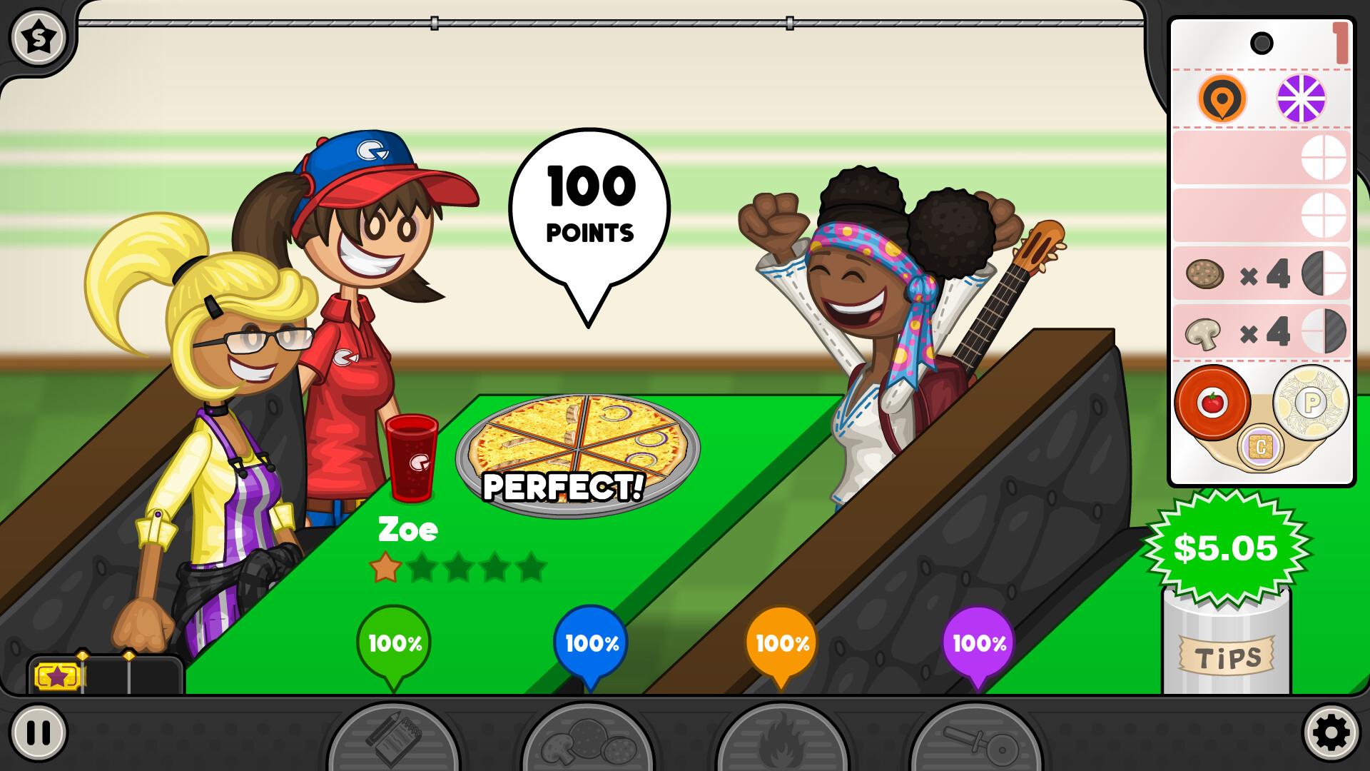 Papa’s Pizzeria Deluxe