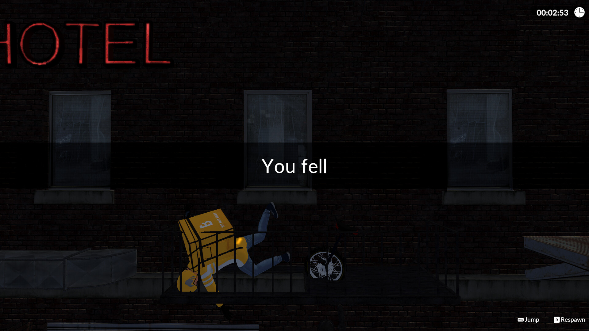 Unicycle Pizza Time!