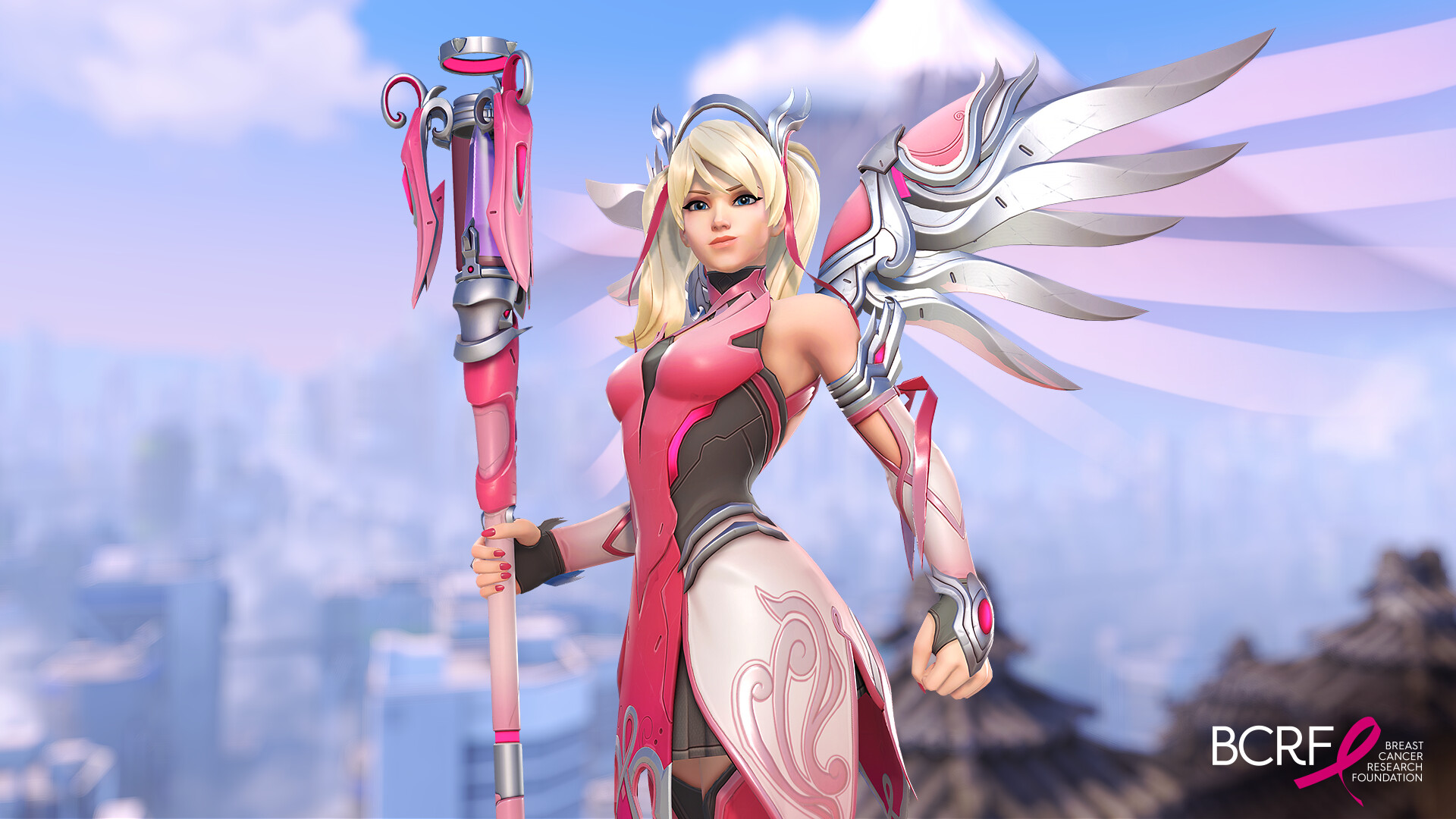 Overwatch 2: Pink Mercy Skin