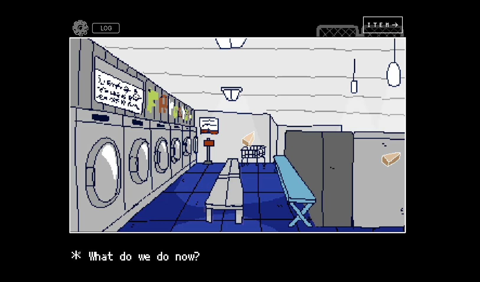 Blue Night Laundromat
